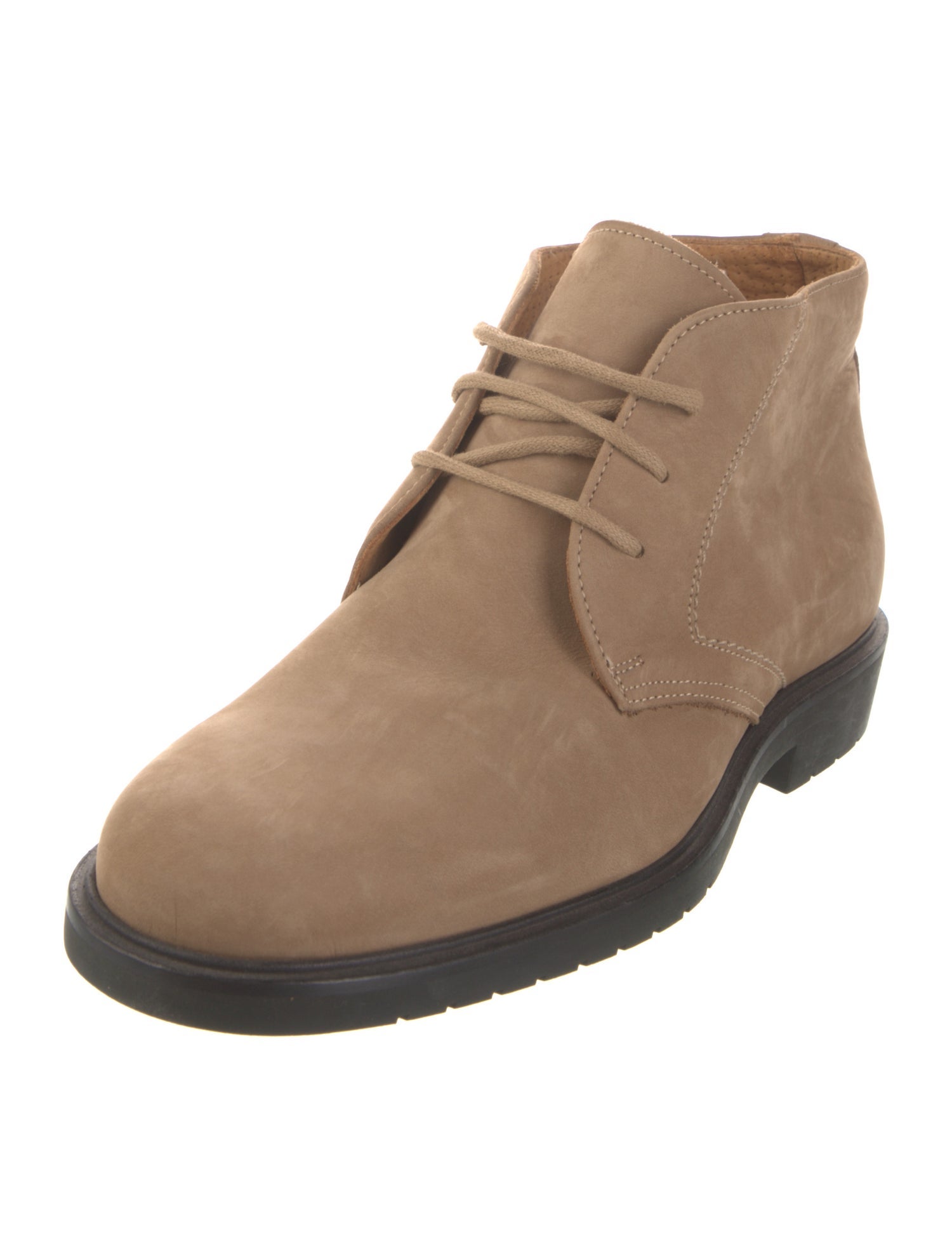 Bally Nubuck Lace-Up Boots