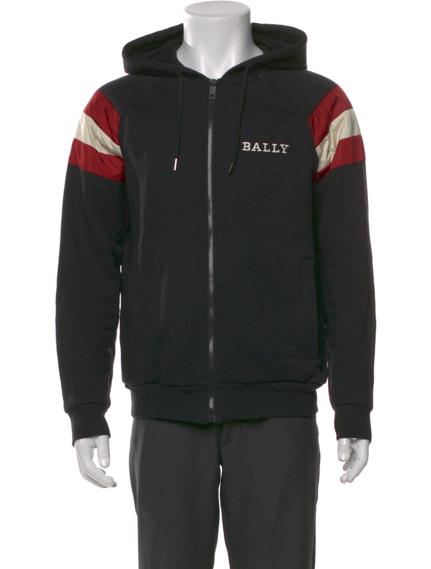 Bally Graphic Print Crew Neck Hoodie