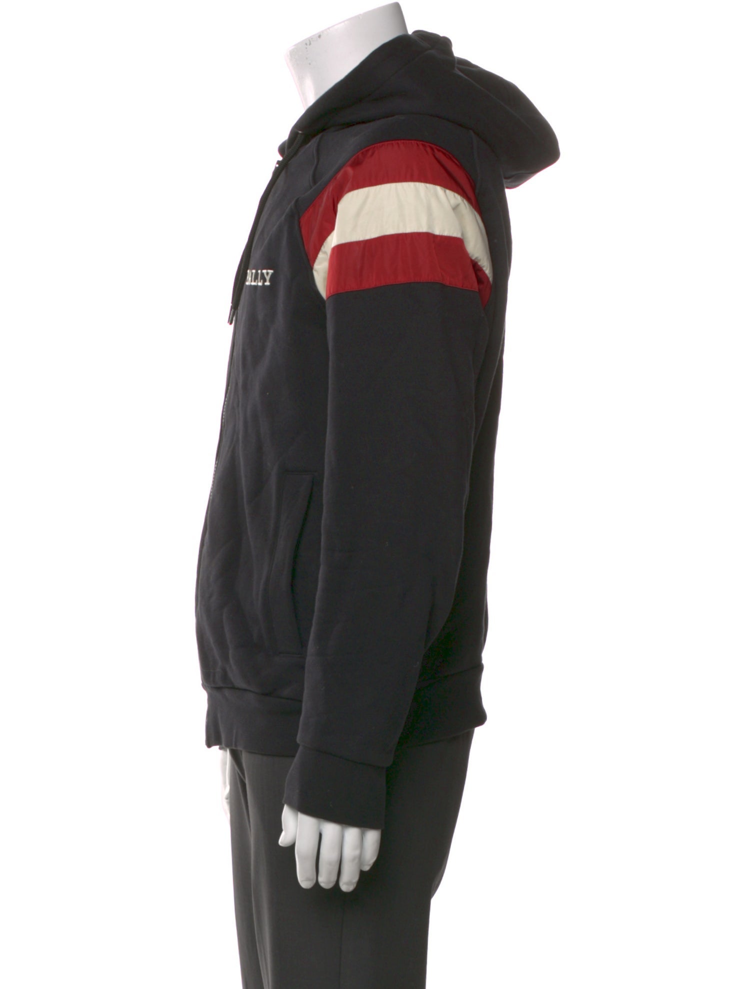 Bally Graphic Print Crew Neck Hoodie