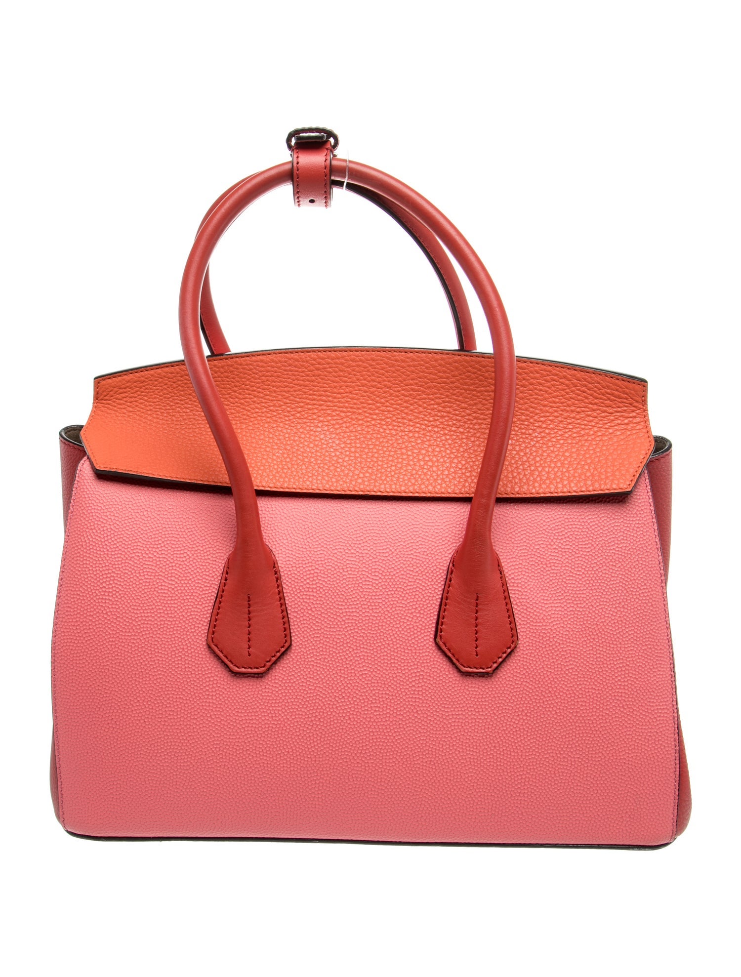Bally Leather Top Handle Bag