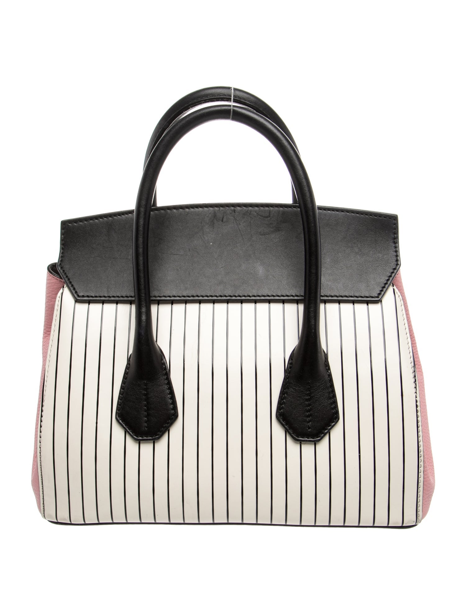 Bally Leather Top Handle Bag