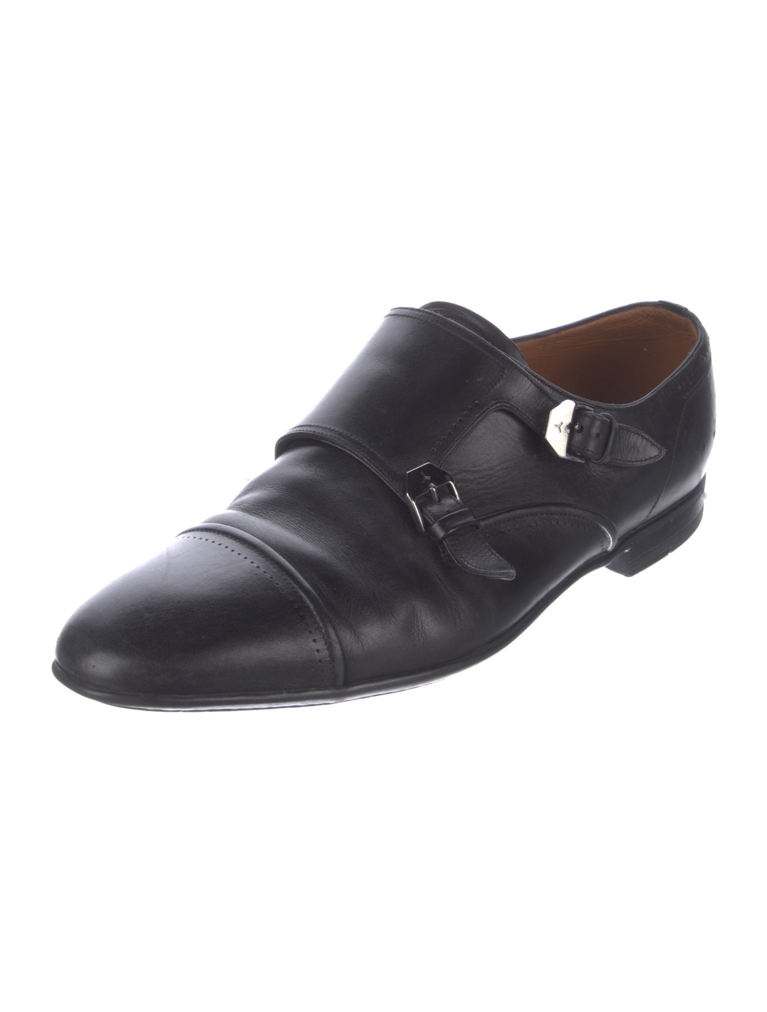 Bally Leather Monk Straps