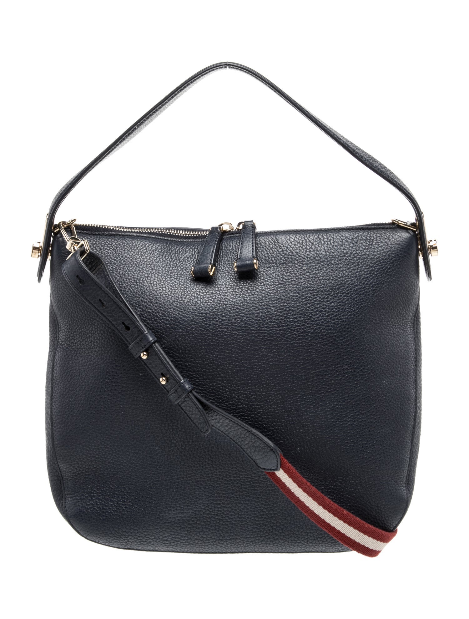 Bally Leather Top Handle Bag
