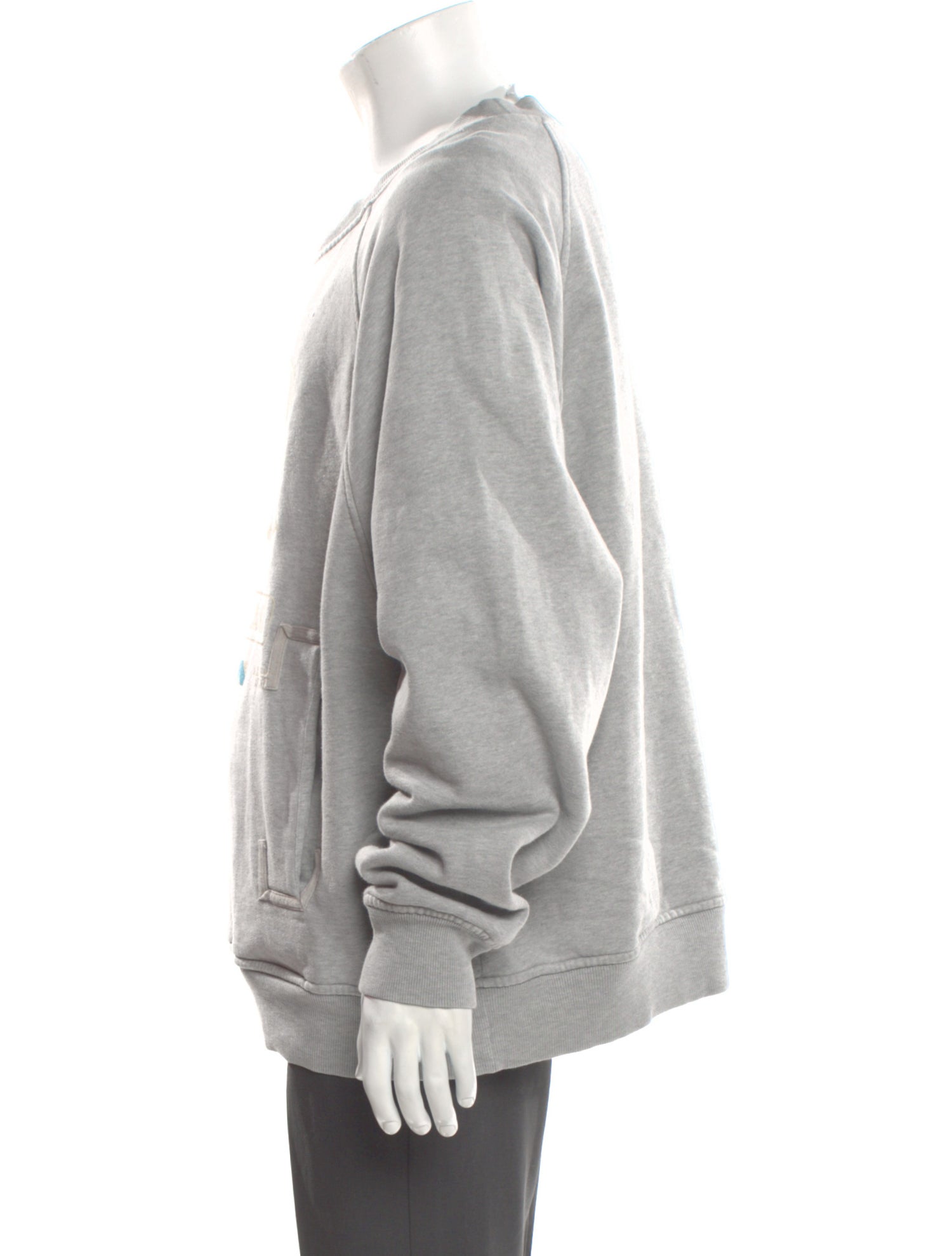 Bally Graphic Print Scoop Neck Sweatshirt