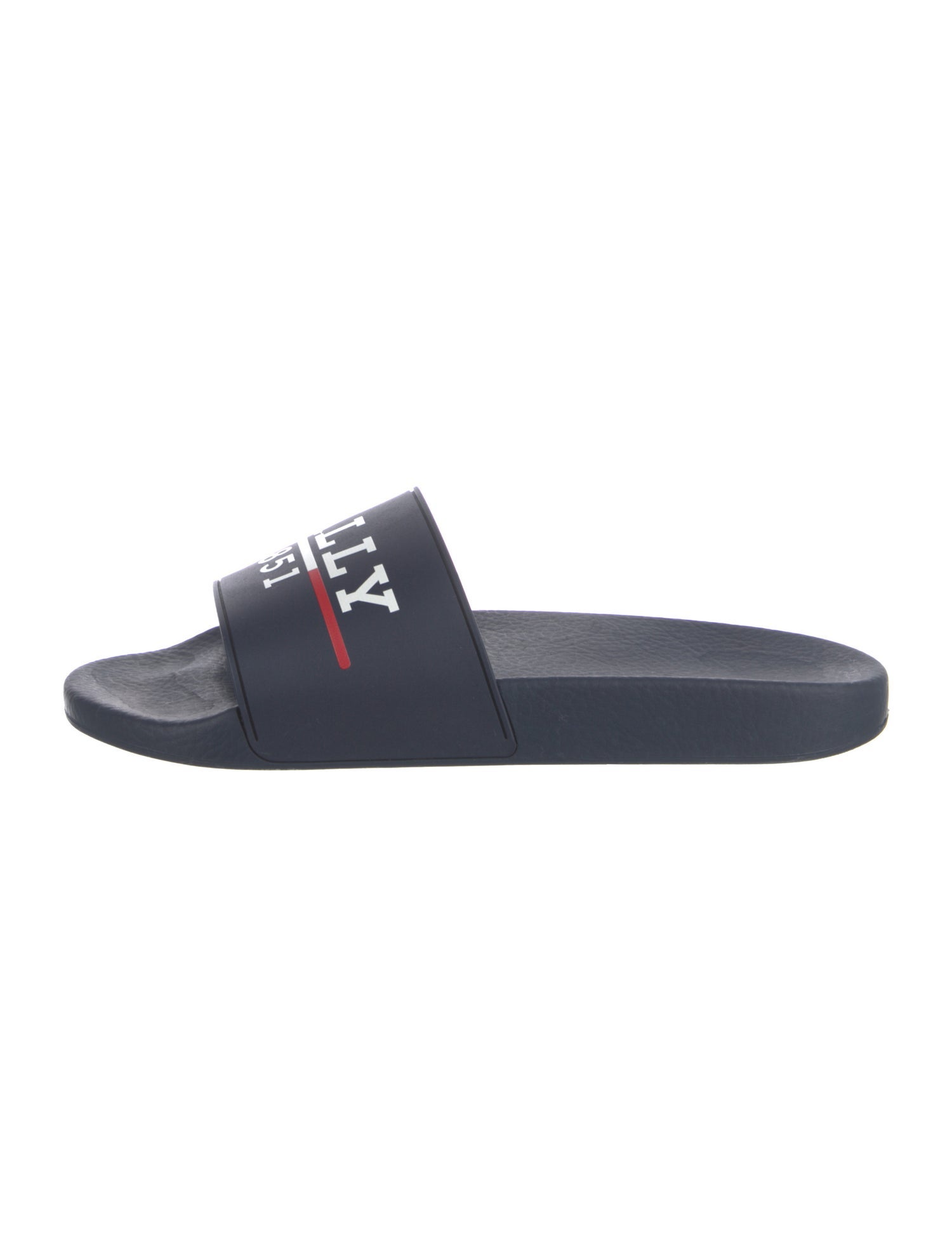 Bally Rubber Graphic Print Slides