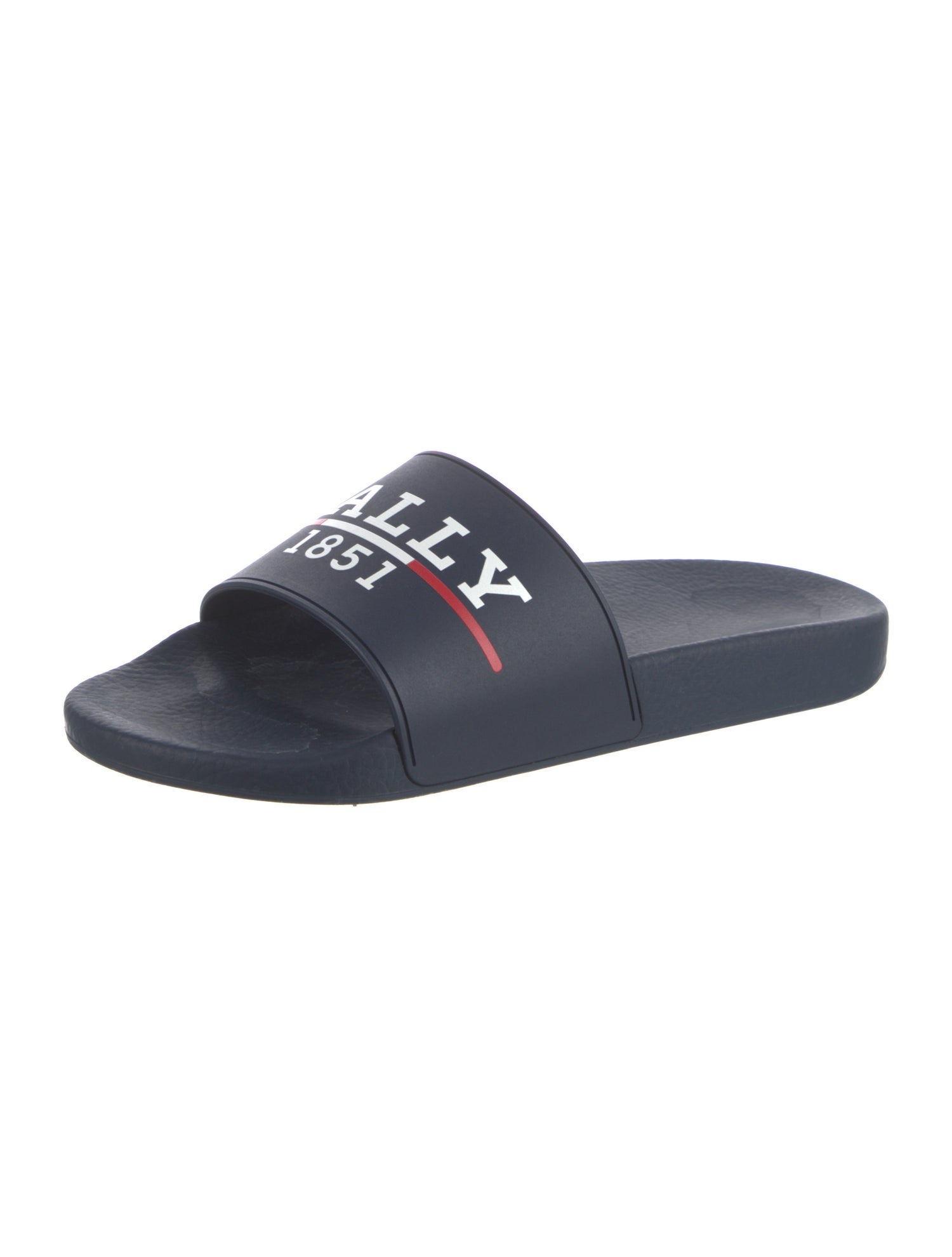 Bally Rubber Graphic Print Slides