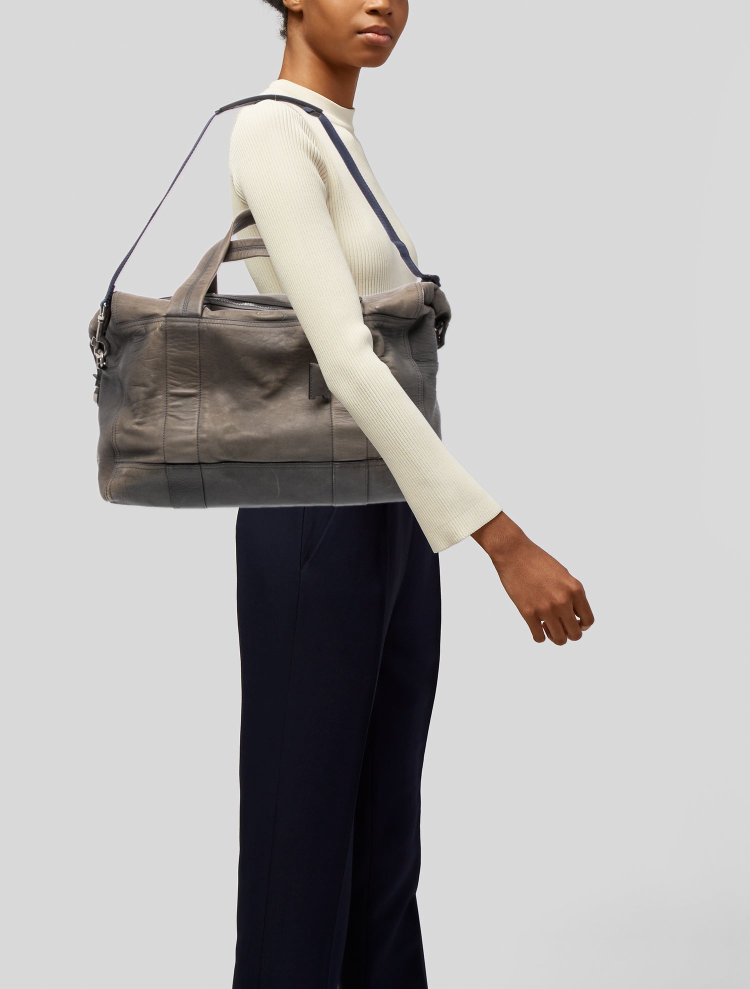 Bally Leather Weekender Bag