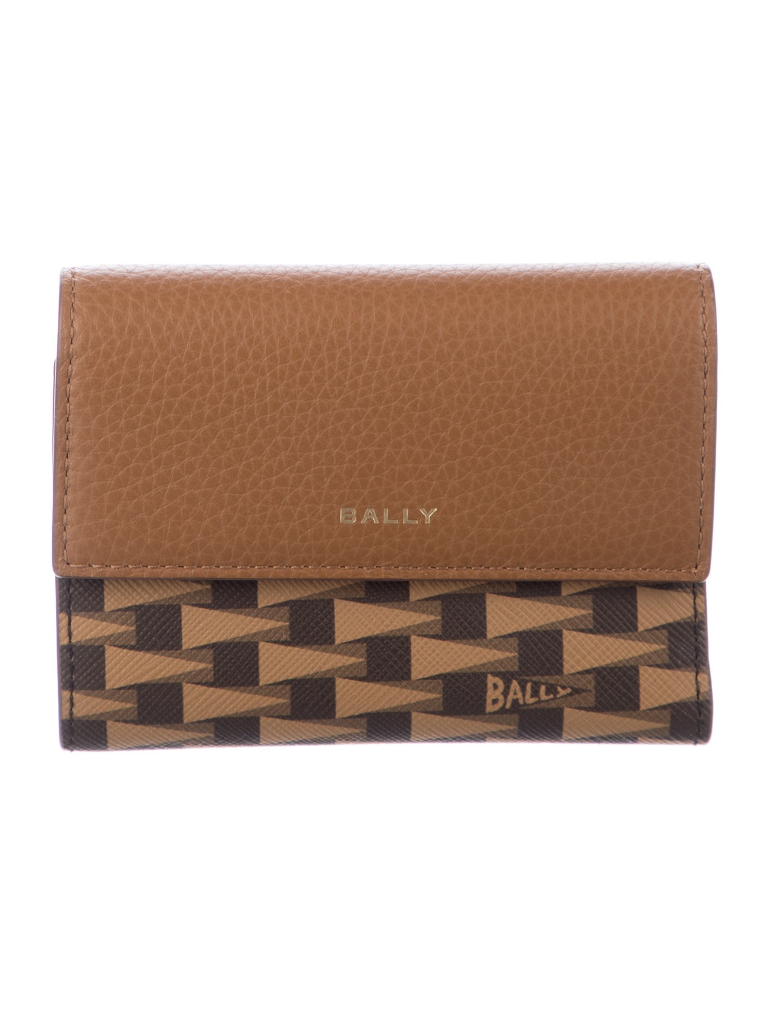 Bally Printed Compact Wallet