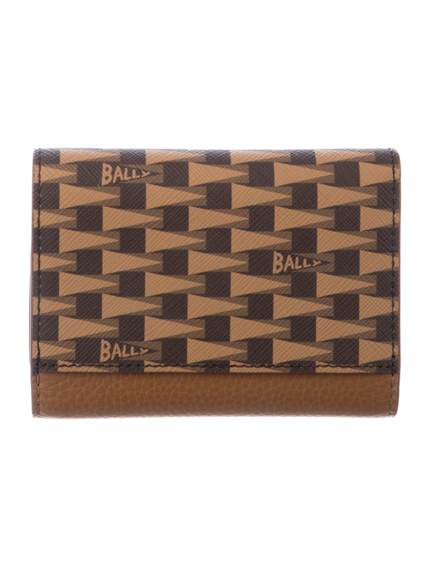 Bally Printed Compact Wallet