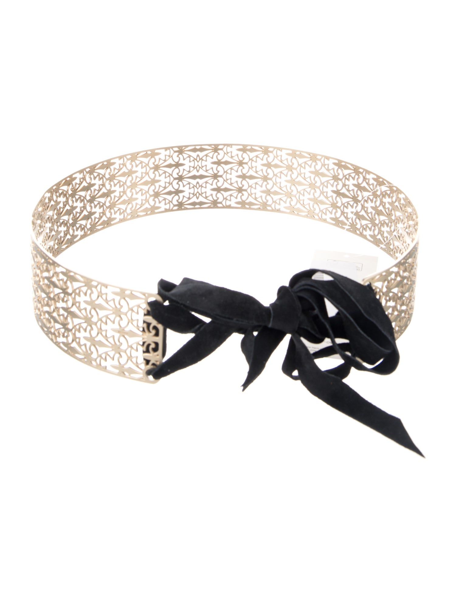 Bally Wide Metal Waist Belt