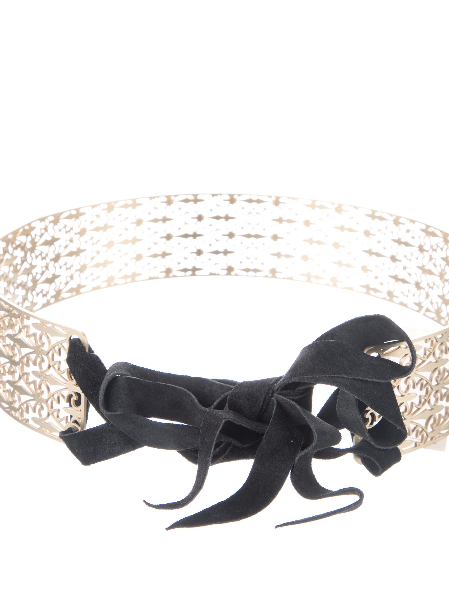 Bally Wide Metal Waist Belt