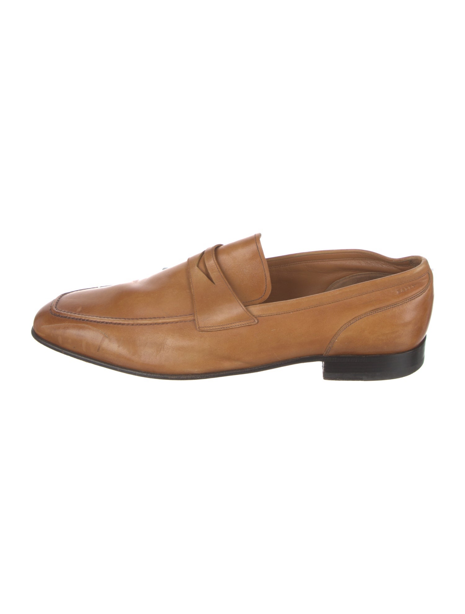 Bally Leather Dress Loafers