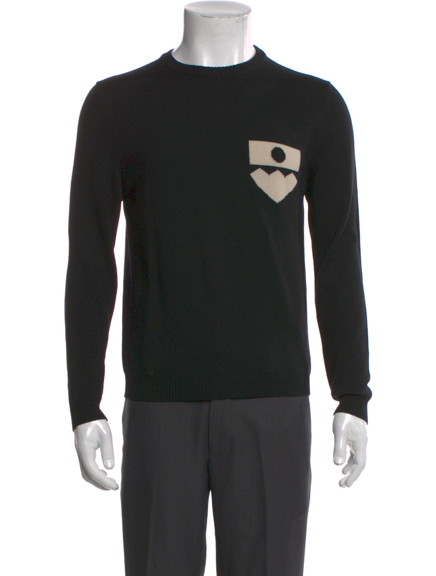 Bally Graphic Print Crew Neck Pullover