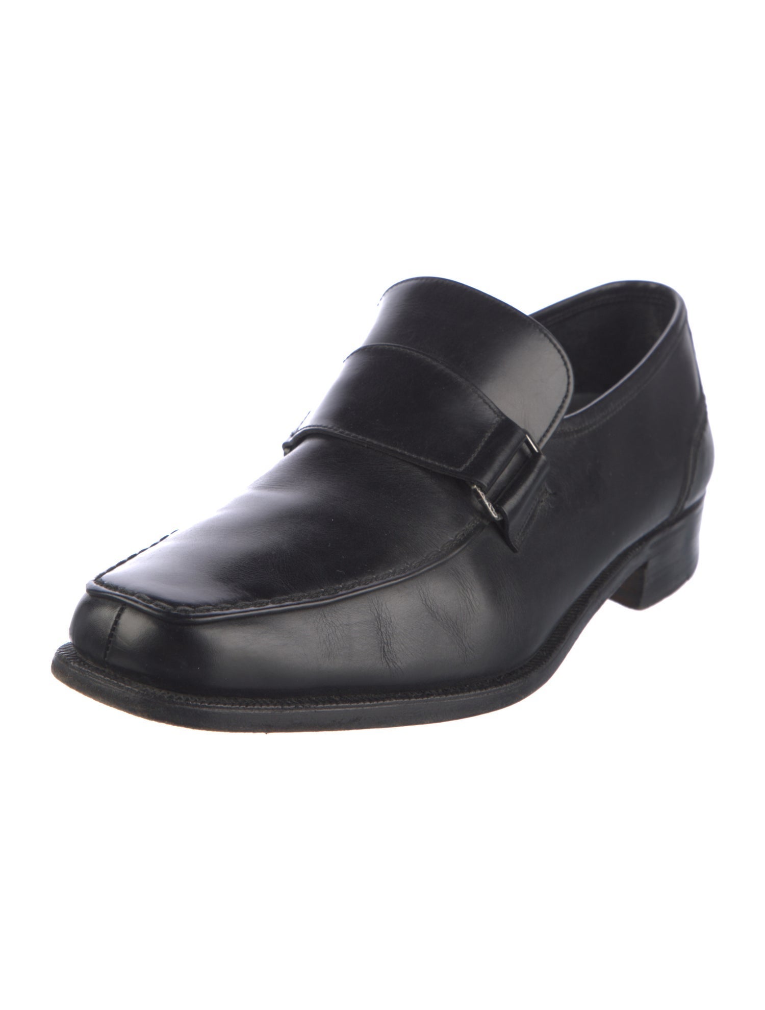 Bally Leather Dress Loafers
