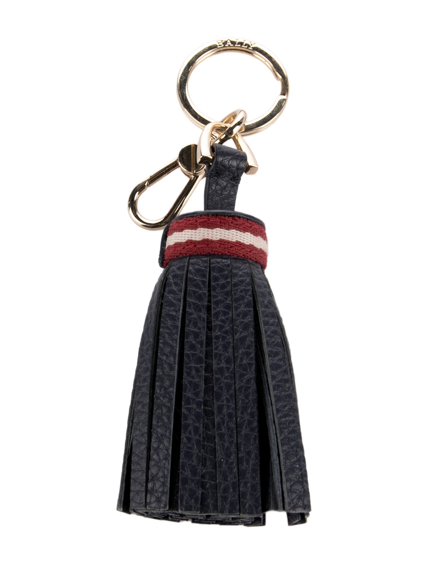 Bally Leather keychain