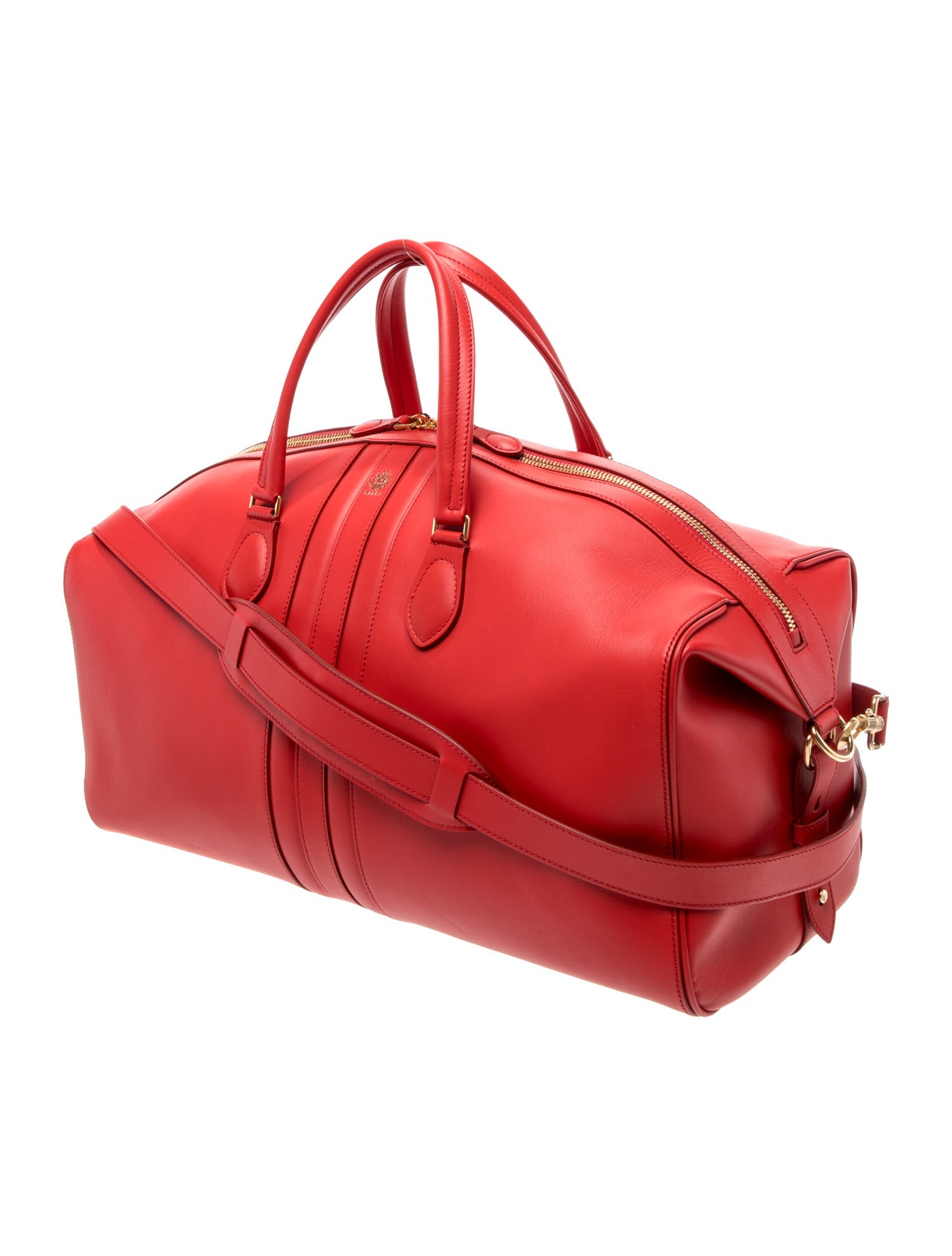 Bally Leather Weekender Bag