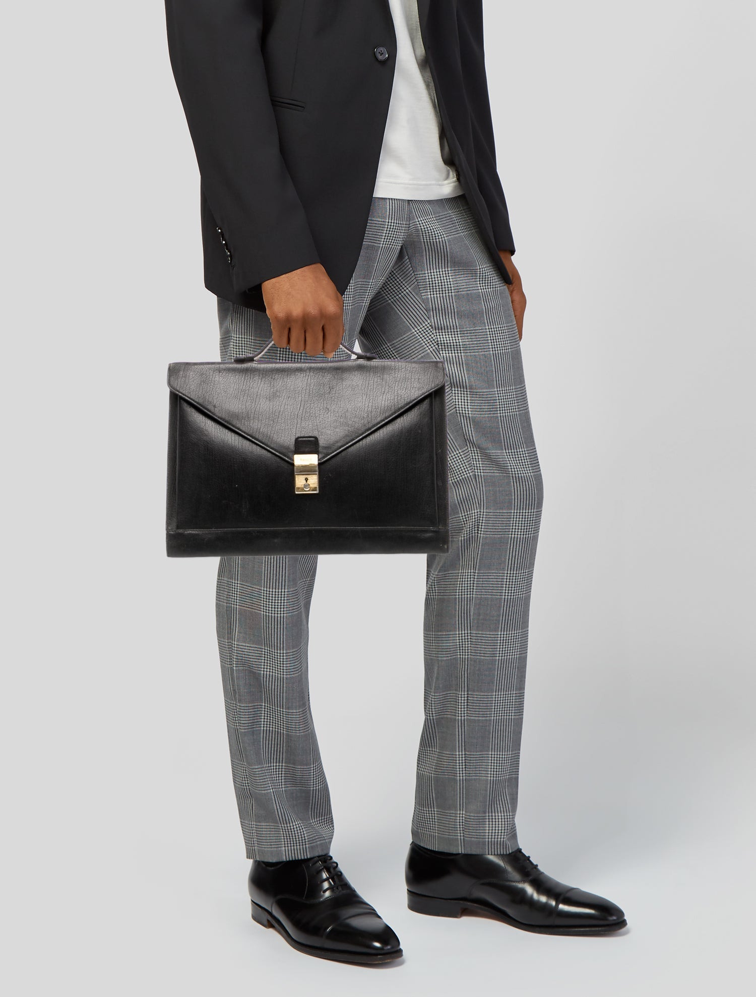 Bally Leather Briefcase - Black Briefcases, Bags - WB281304 | The
