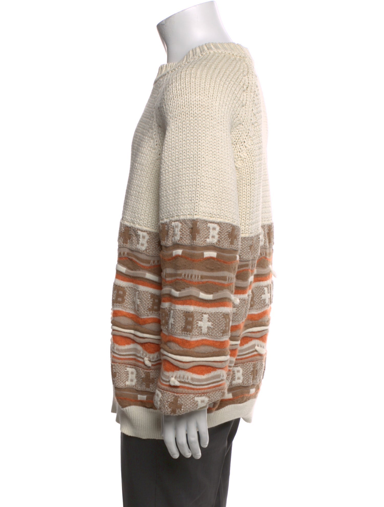 Bally Printed Crew Neck Pullover