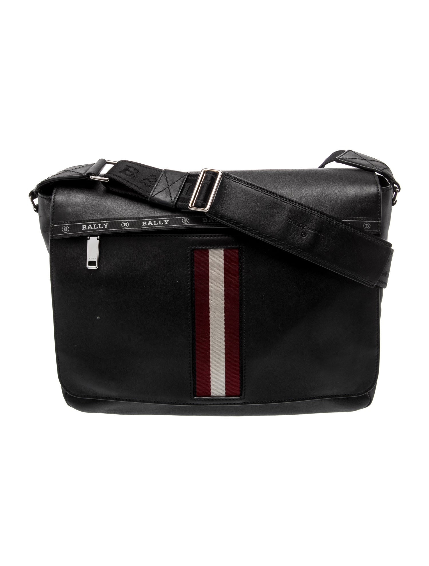 Bally Leather Messenger Bag