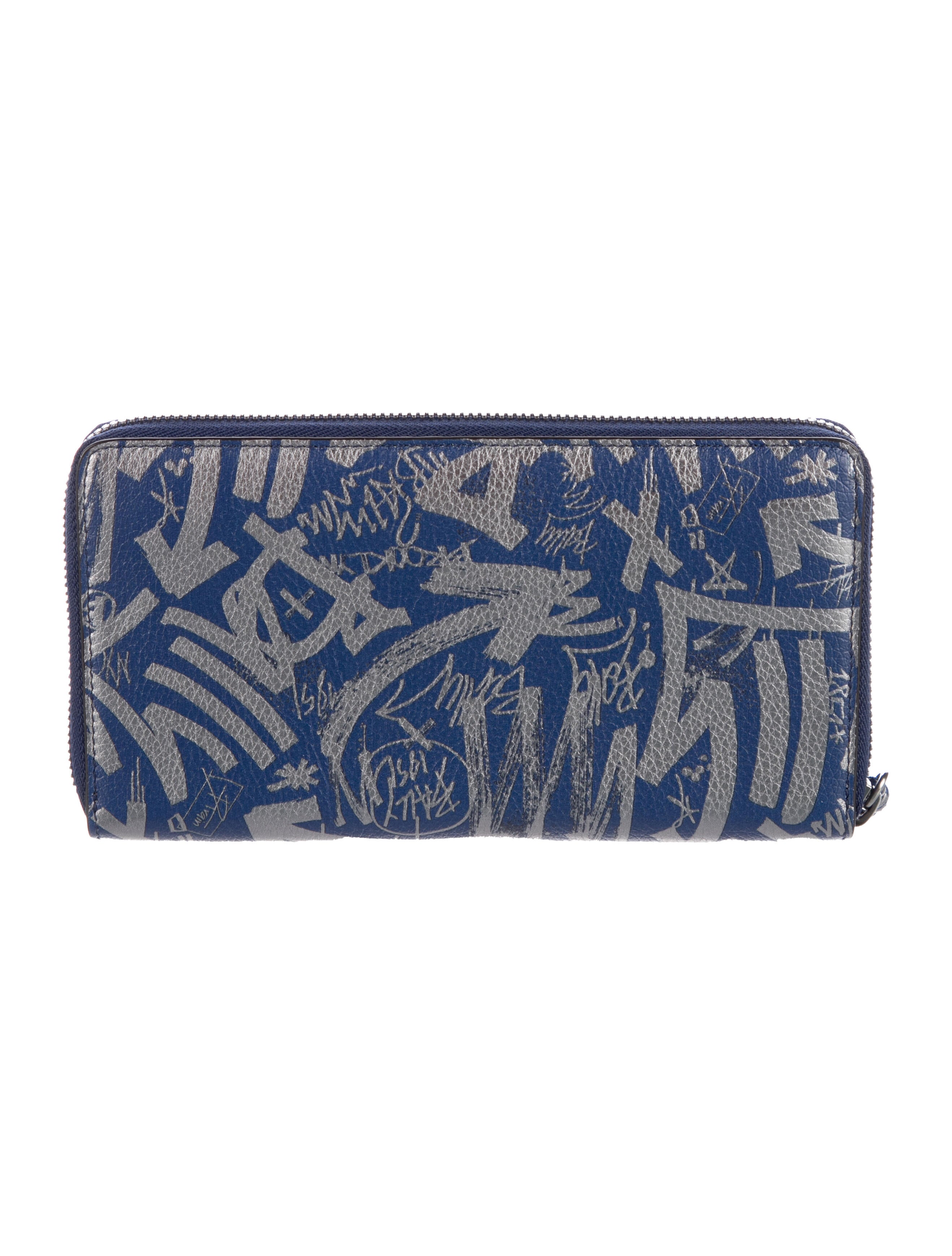 Bally Leather Printed Continental Wallet