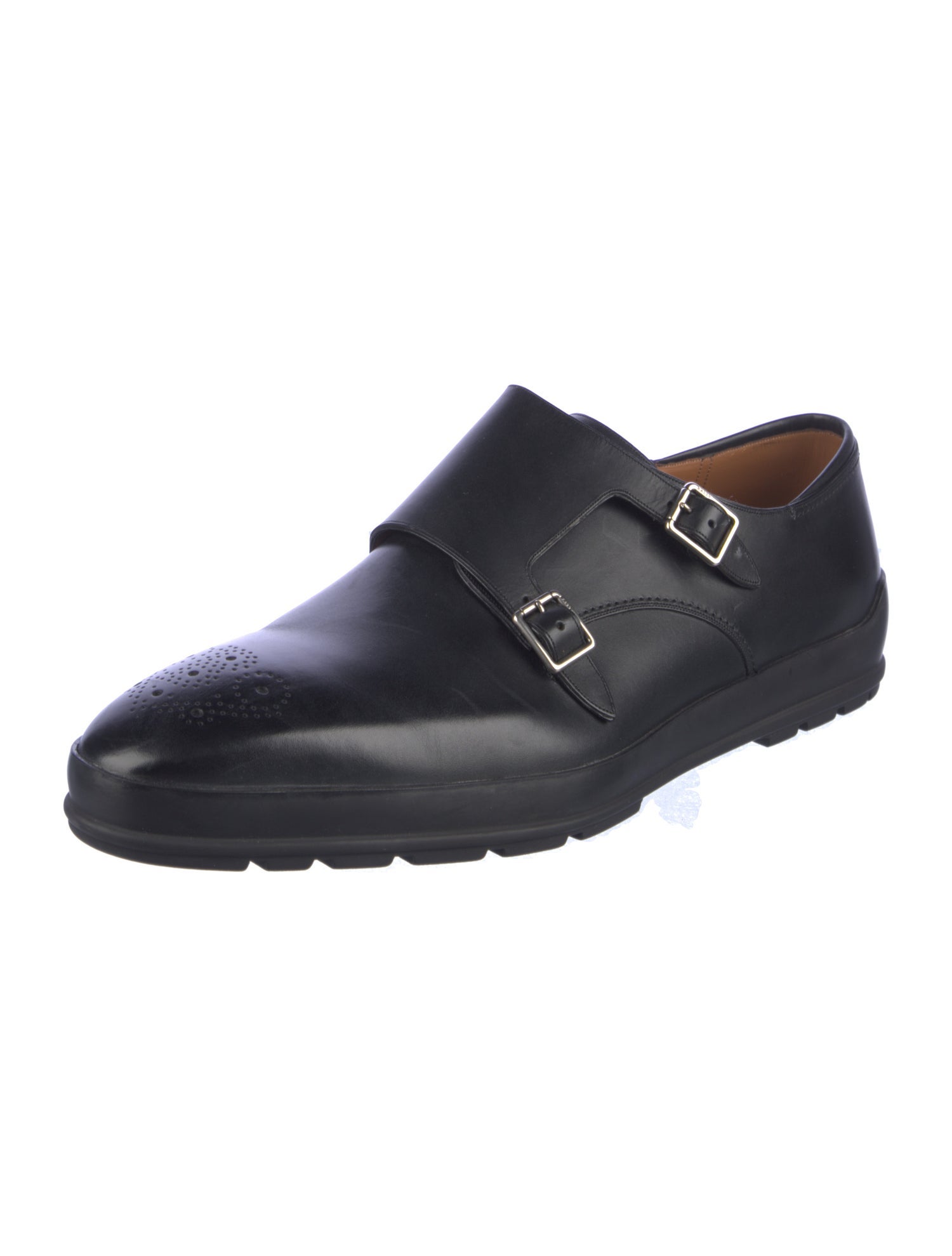 Bally Leather Monk Straps