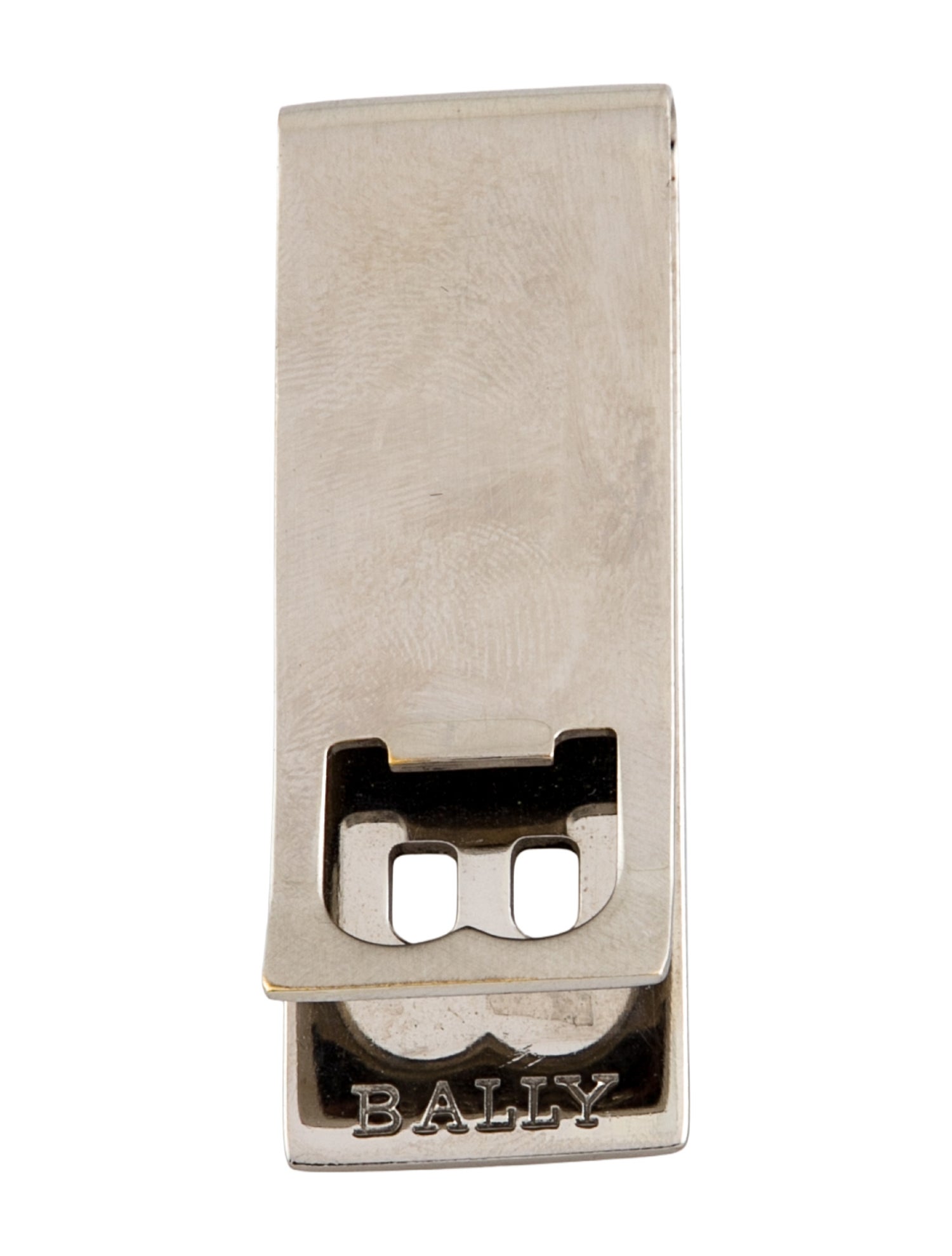 Bally Solid Logo Money Clip