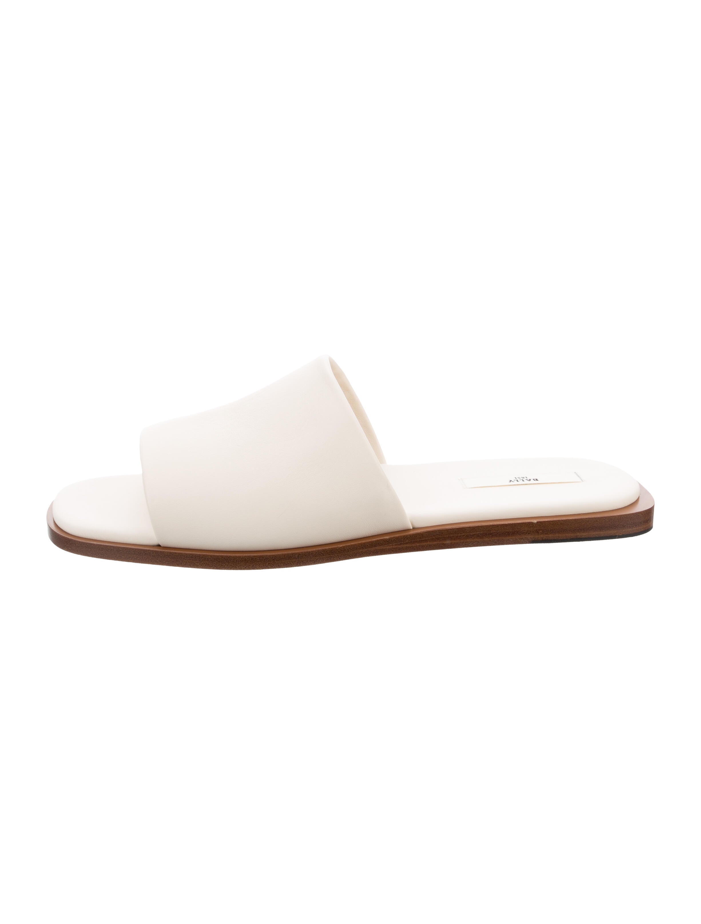 Bally Leather Slides
