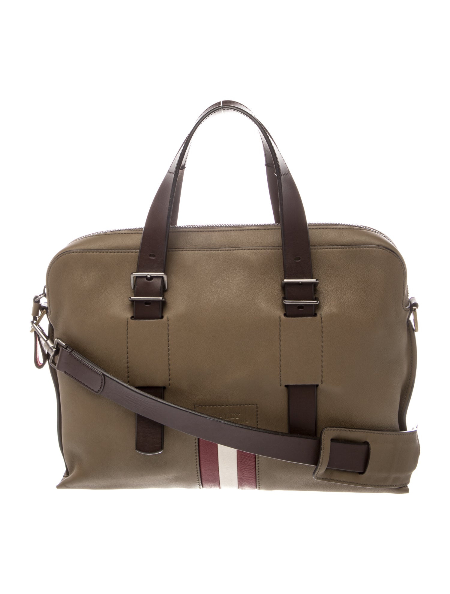 Bally Leather Weekender Bag