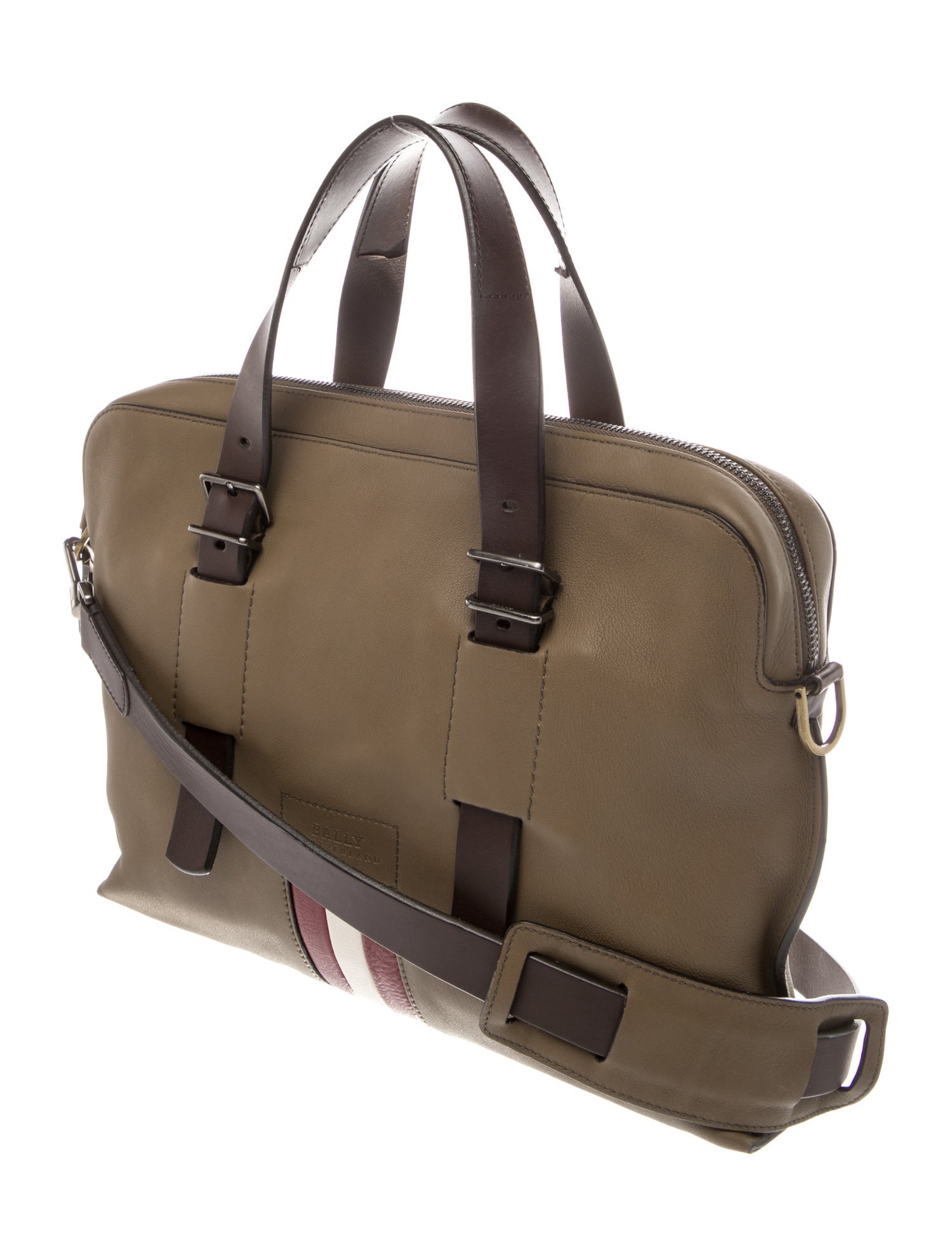 Bally Leather Weekender Bag