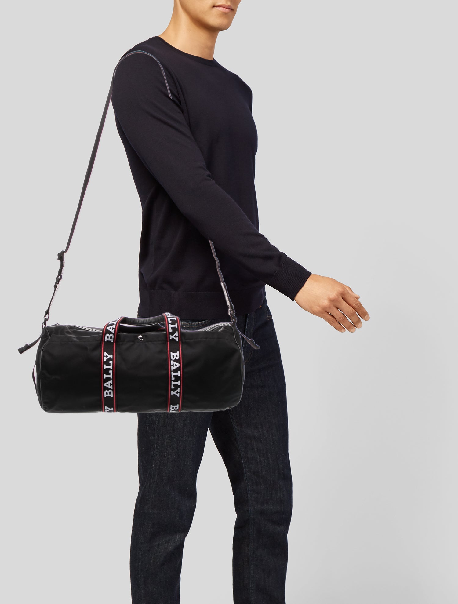 Bally Nylon Weekender Bag