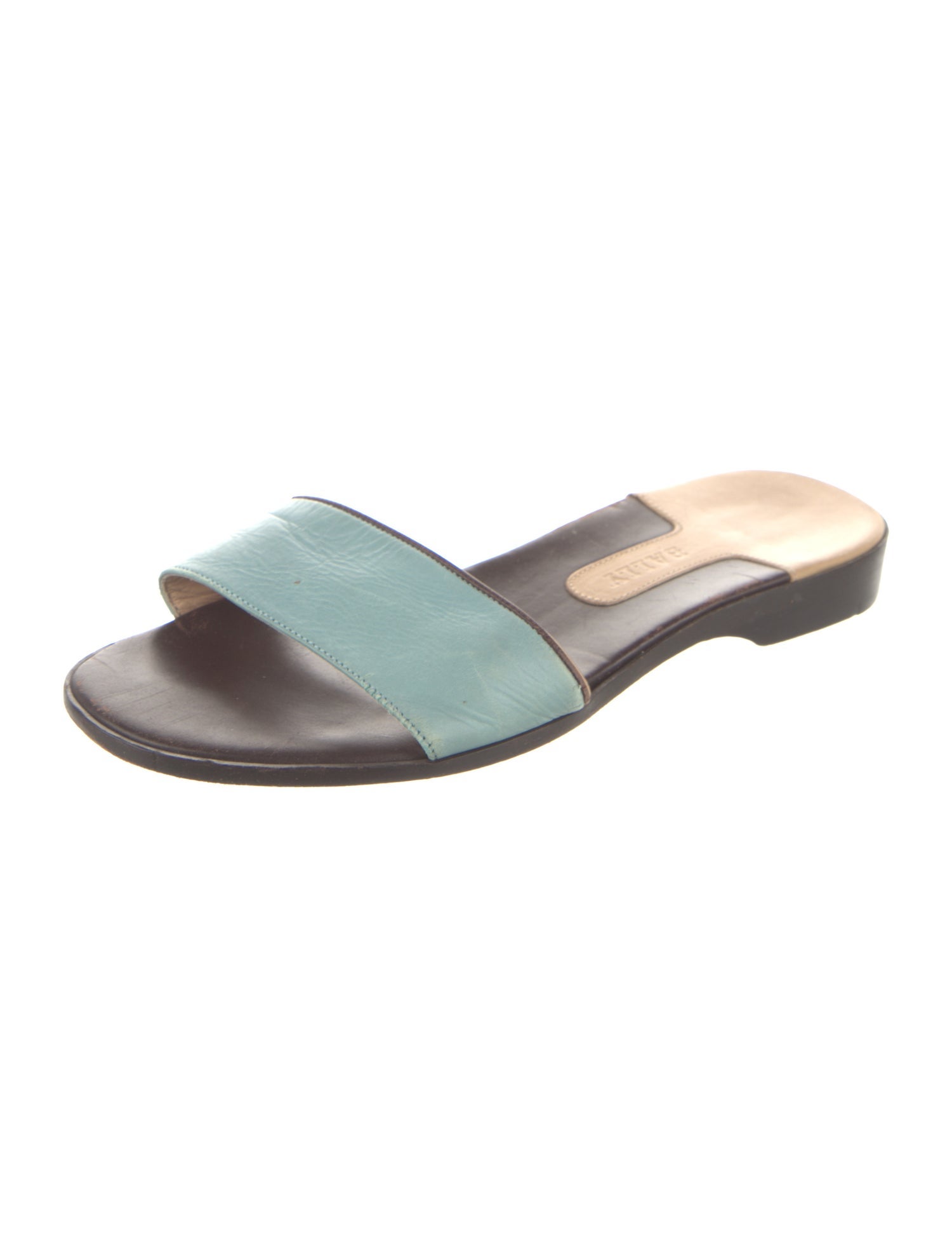 Bally Leather Slides