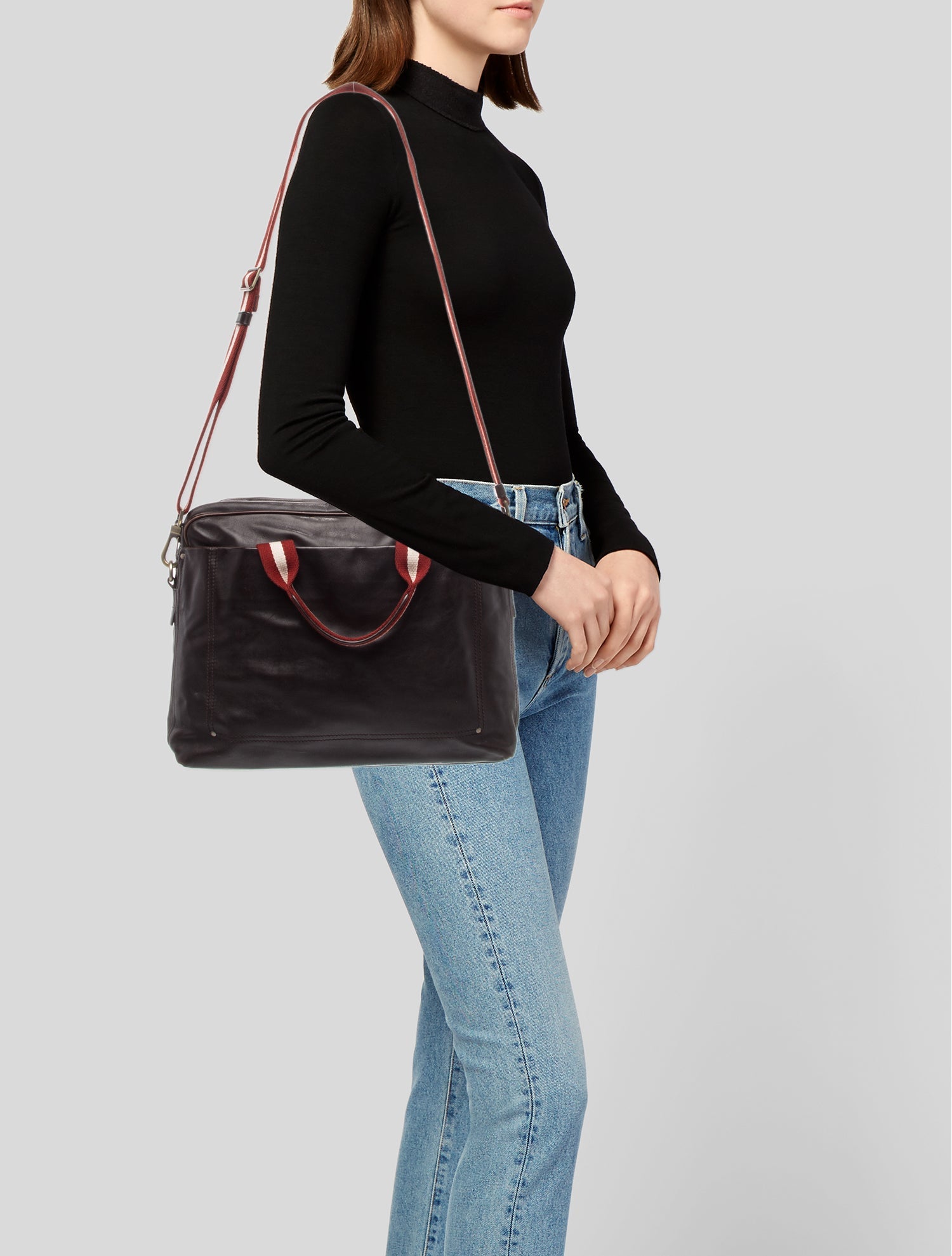 Bally Leather Weekender Bag