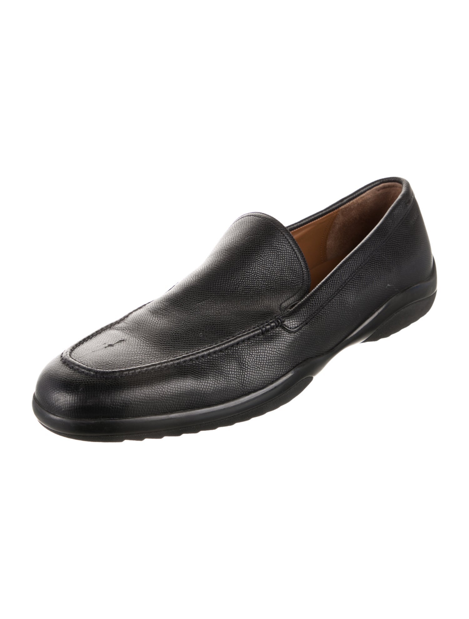 Bally Leather Dress Loafers
