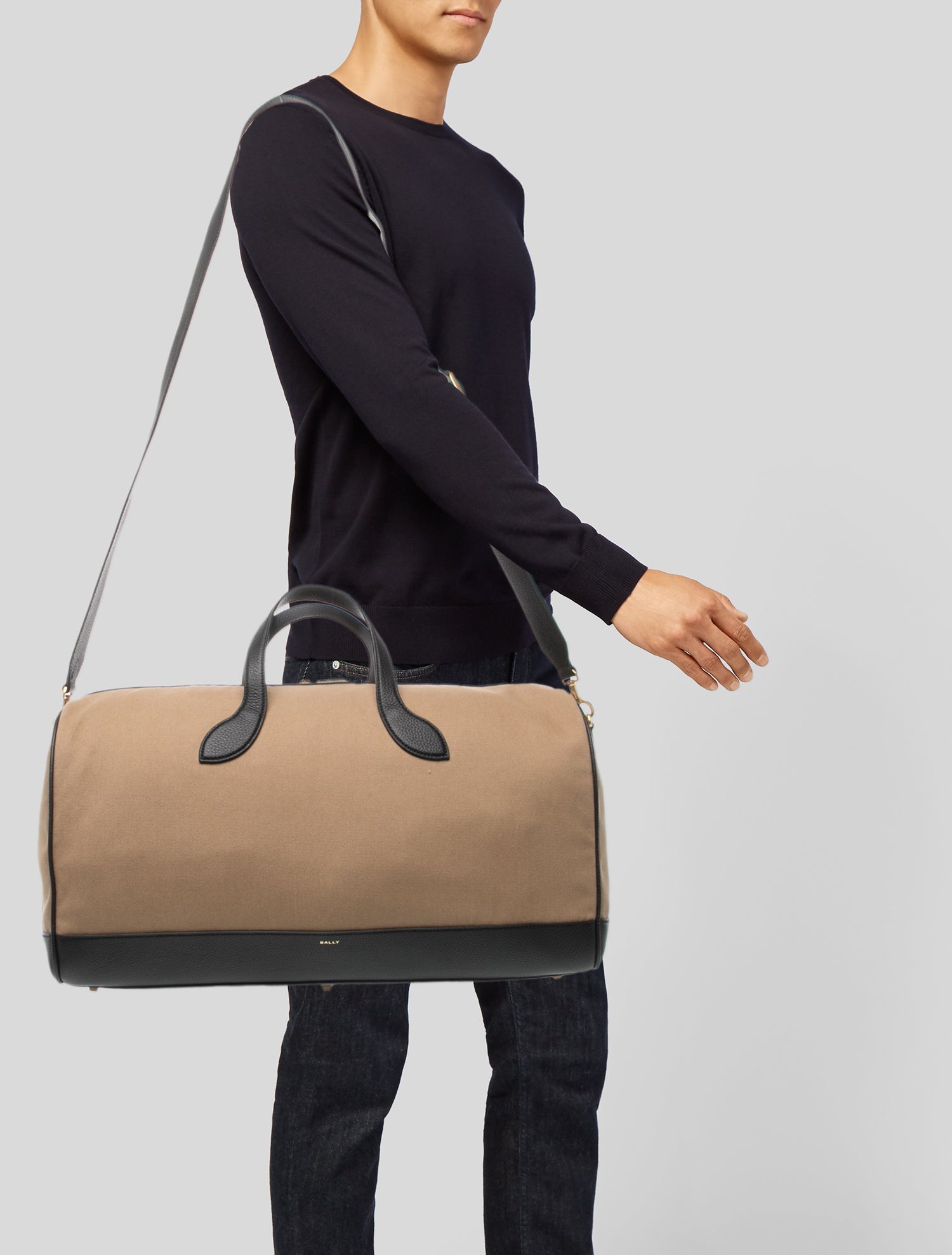 Bally Canvas Weekender Bag
