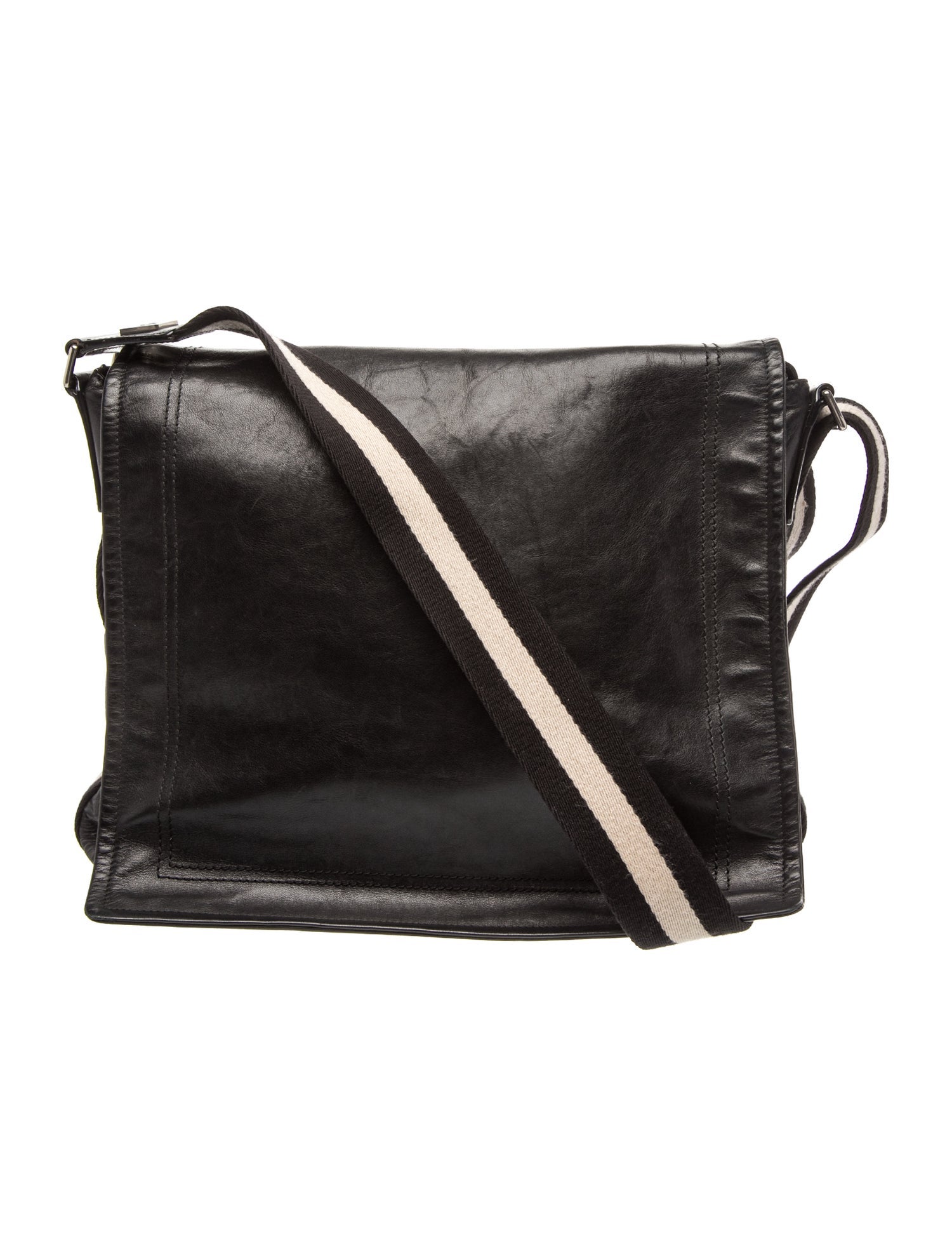 Bally Leather Messenger Bag