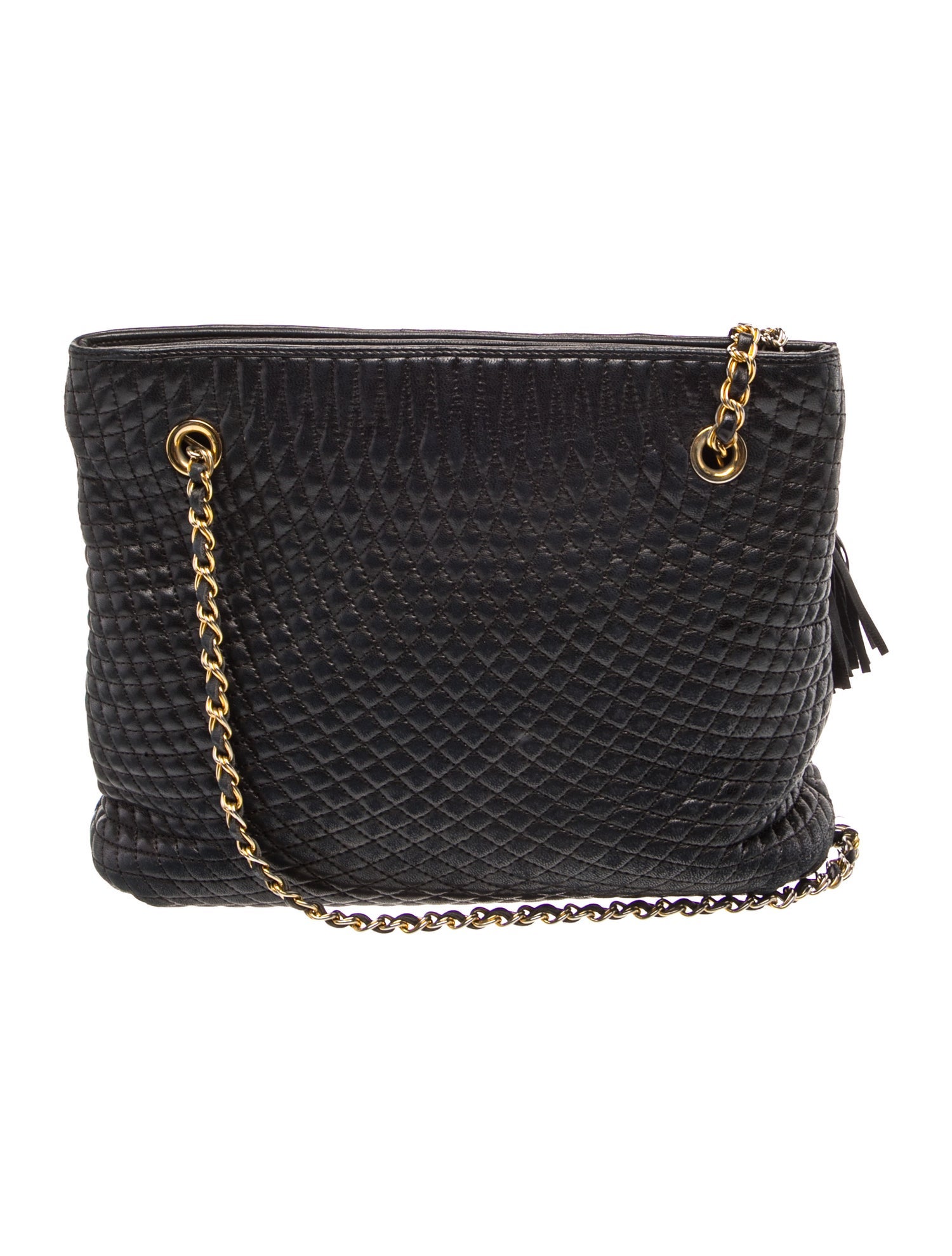 Bally Leather Shoulder Bag - Black Shoulder Bags, Handbags