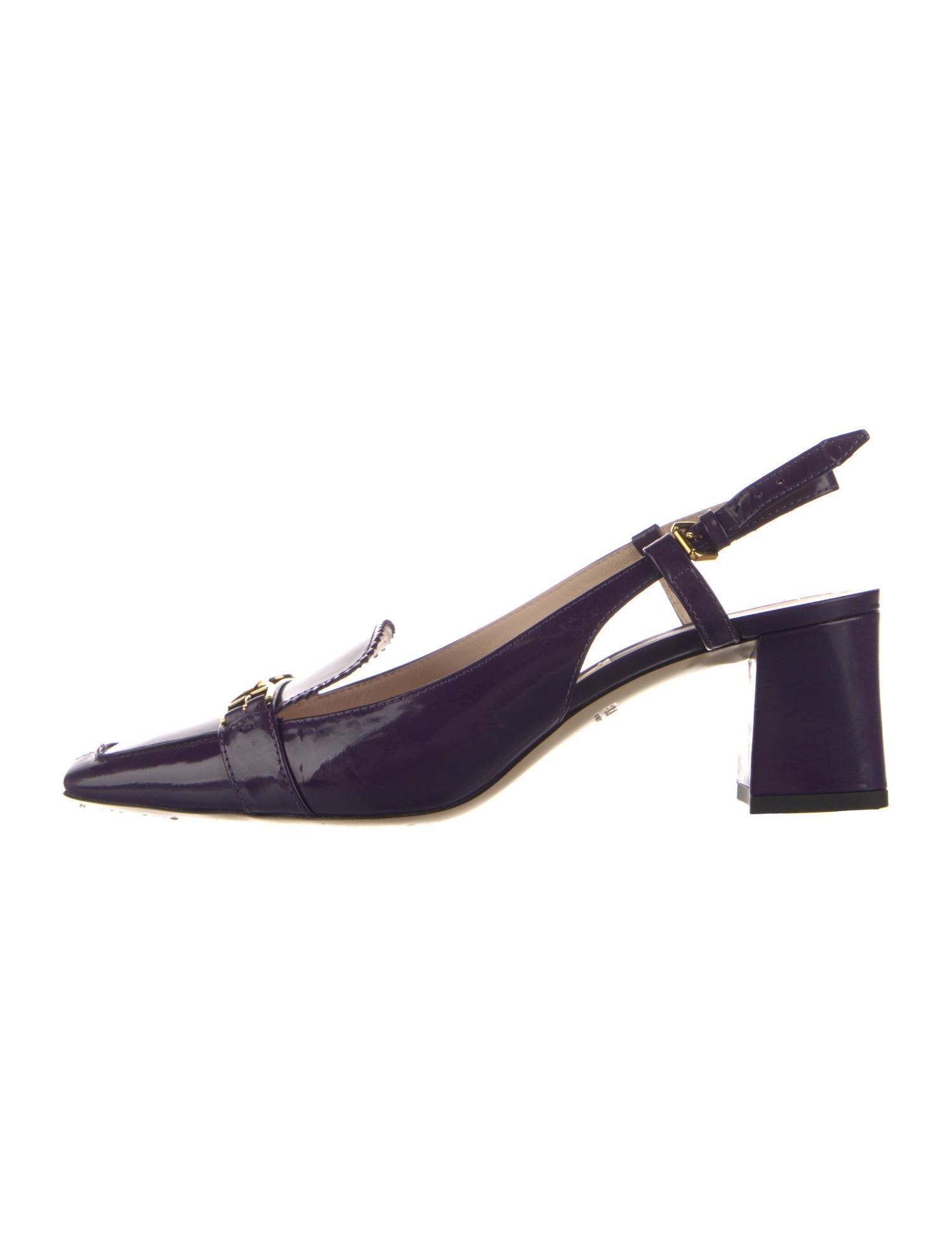 Bally Patent Leather Slingback Pumps