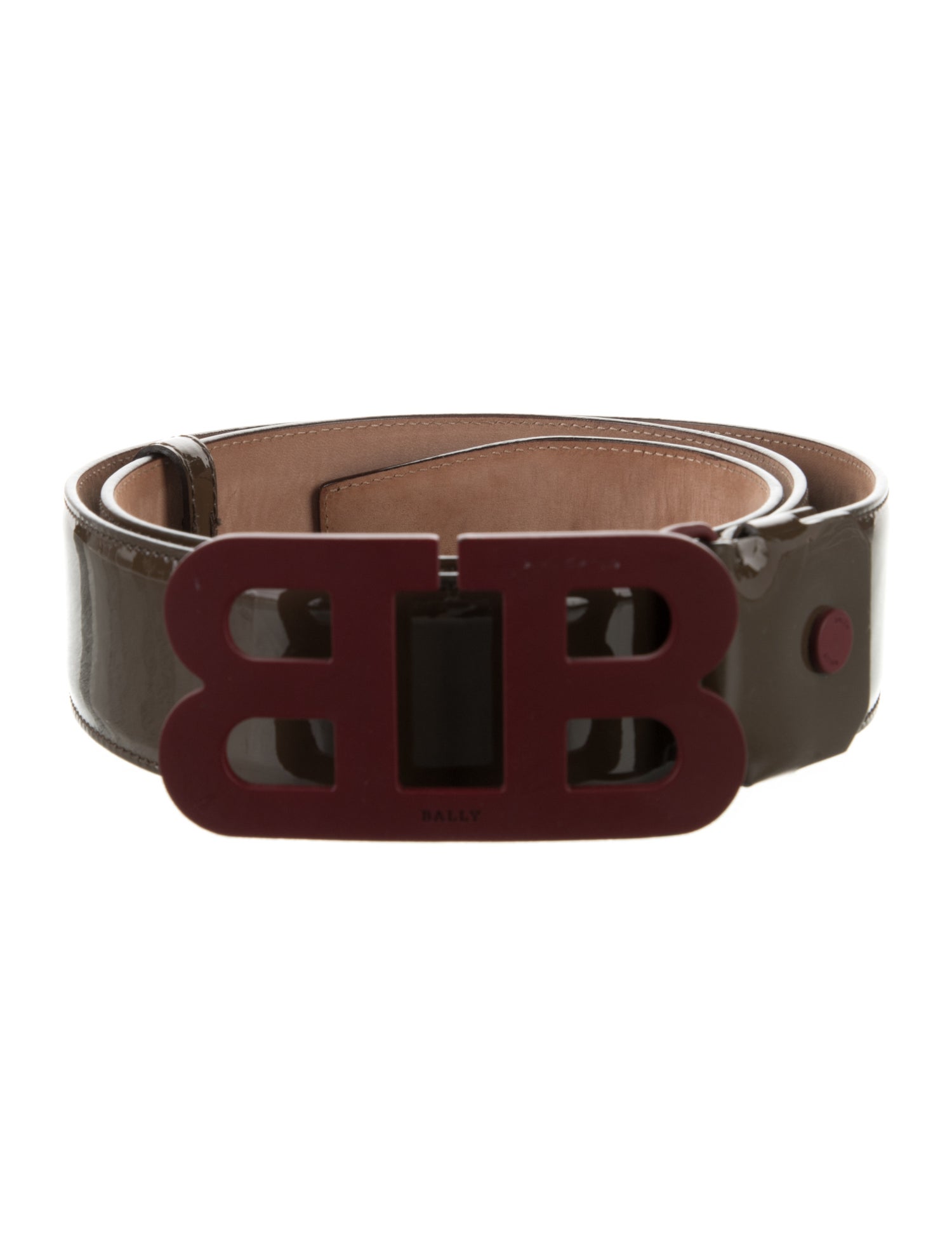 Bally Patent Leather Waist Belt