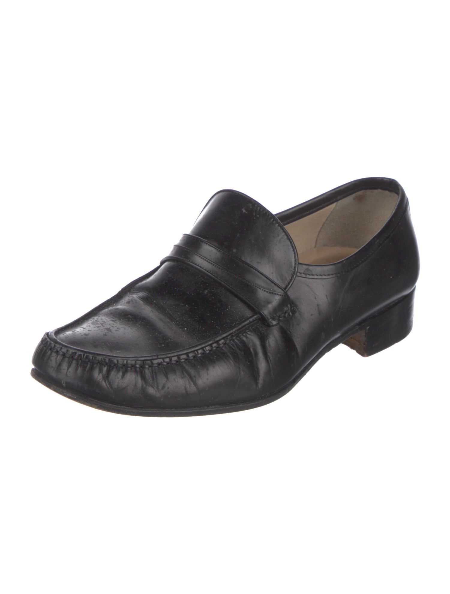 Bally Leather Dress Loafers