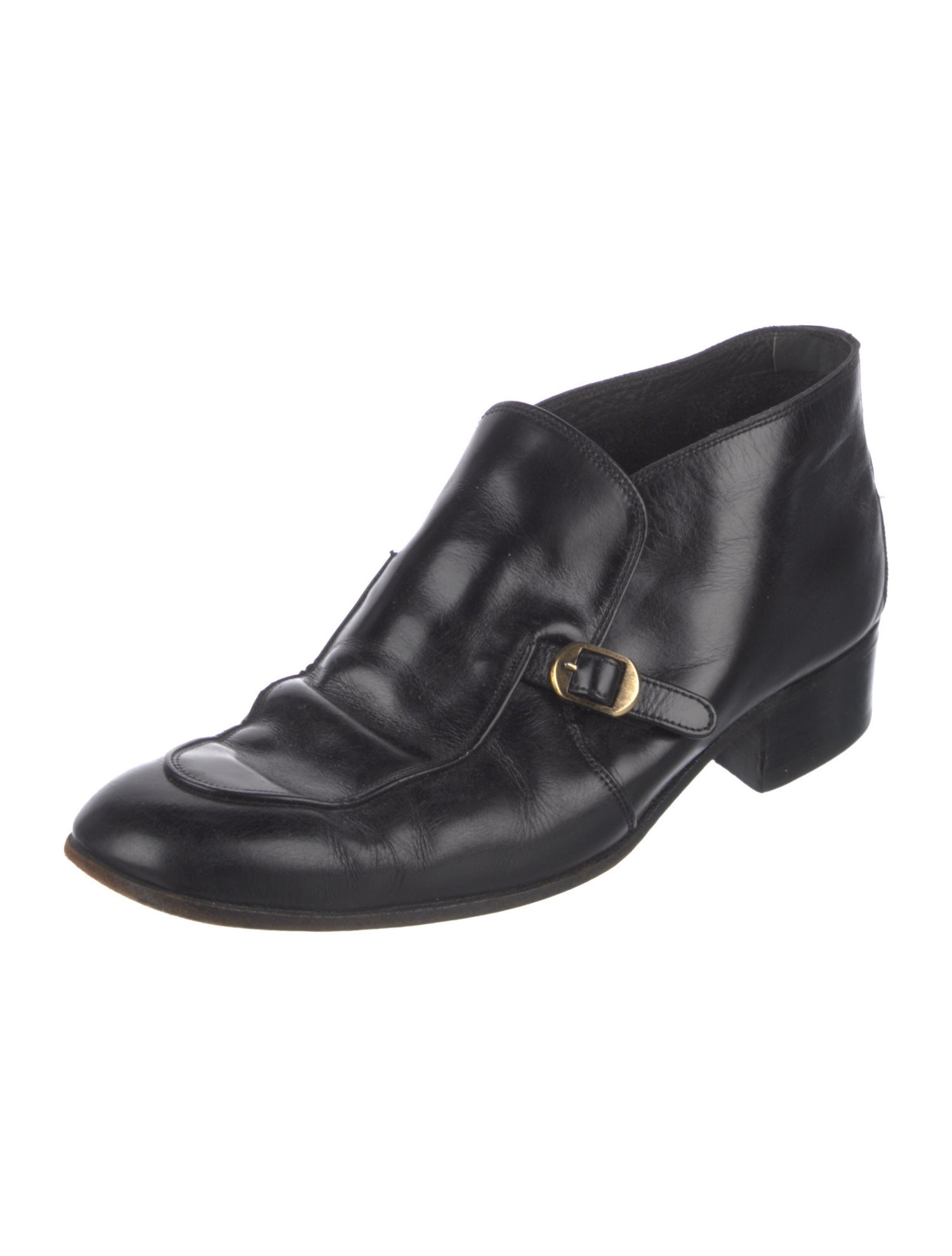 Bally Leather Monk Straps