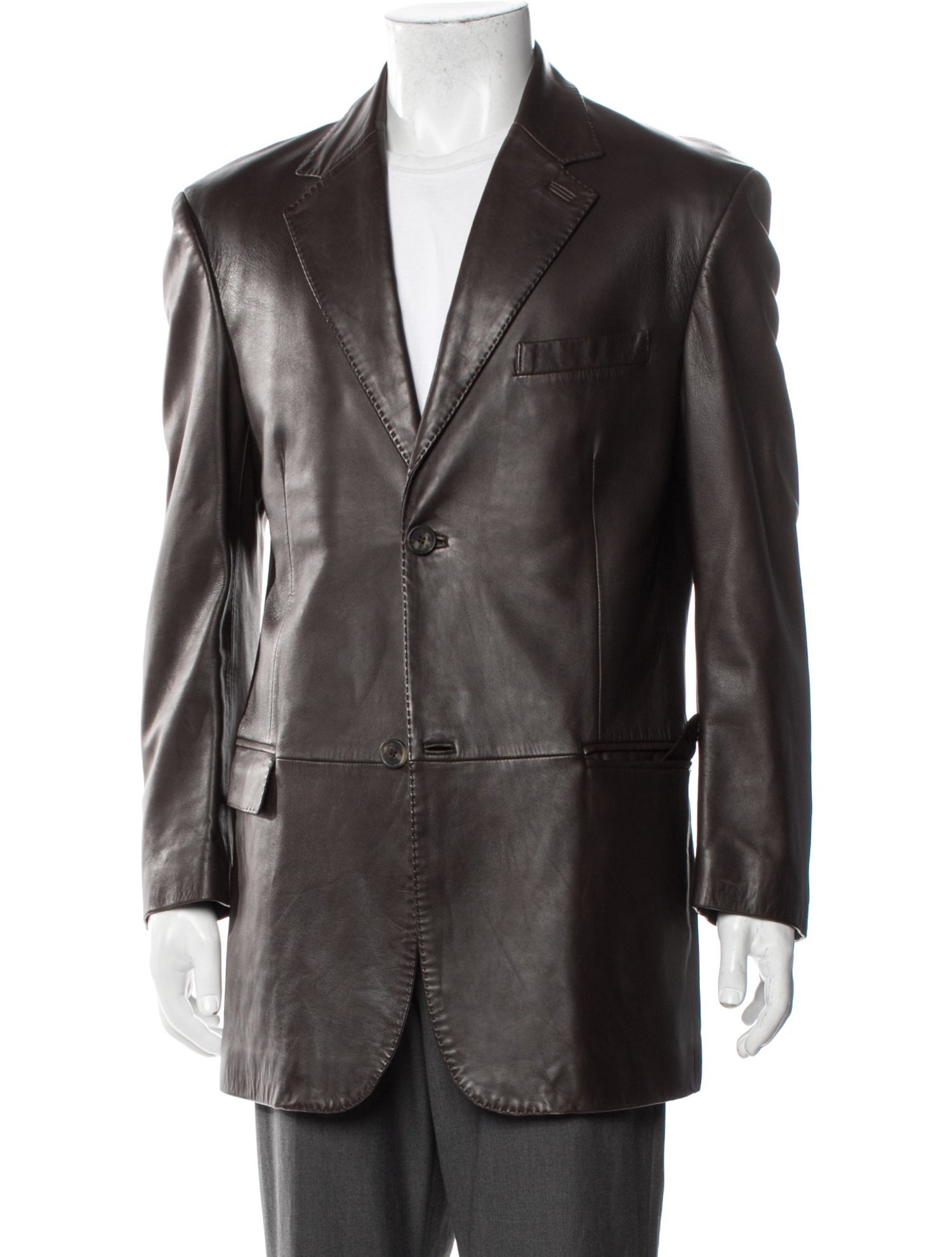 Bally Lambskin Overcoat