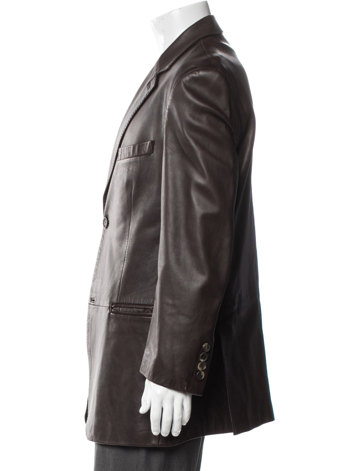 Bally Lambskin Overcoat