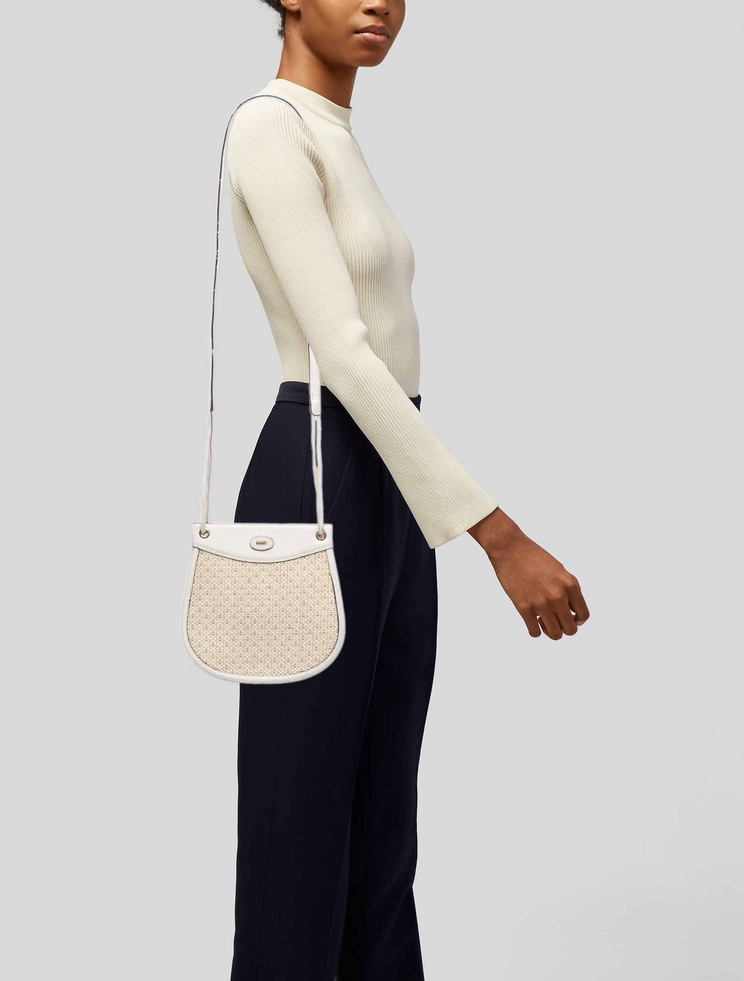 Bally Leather Bucket Bag