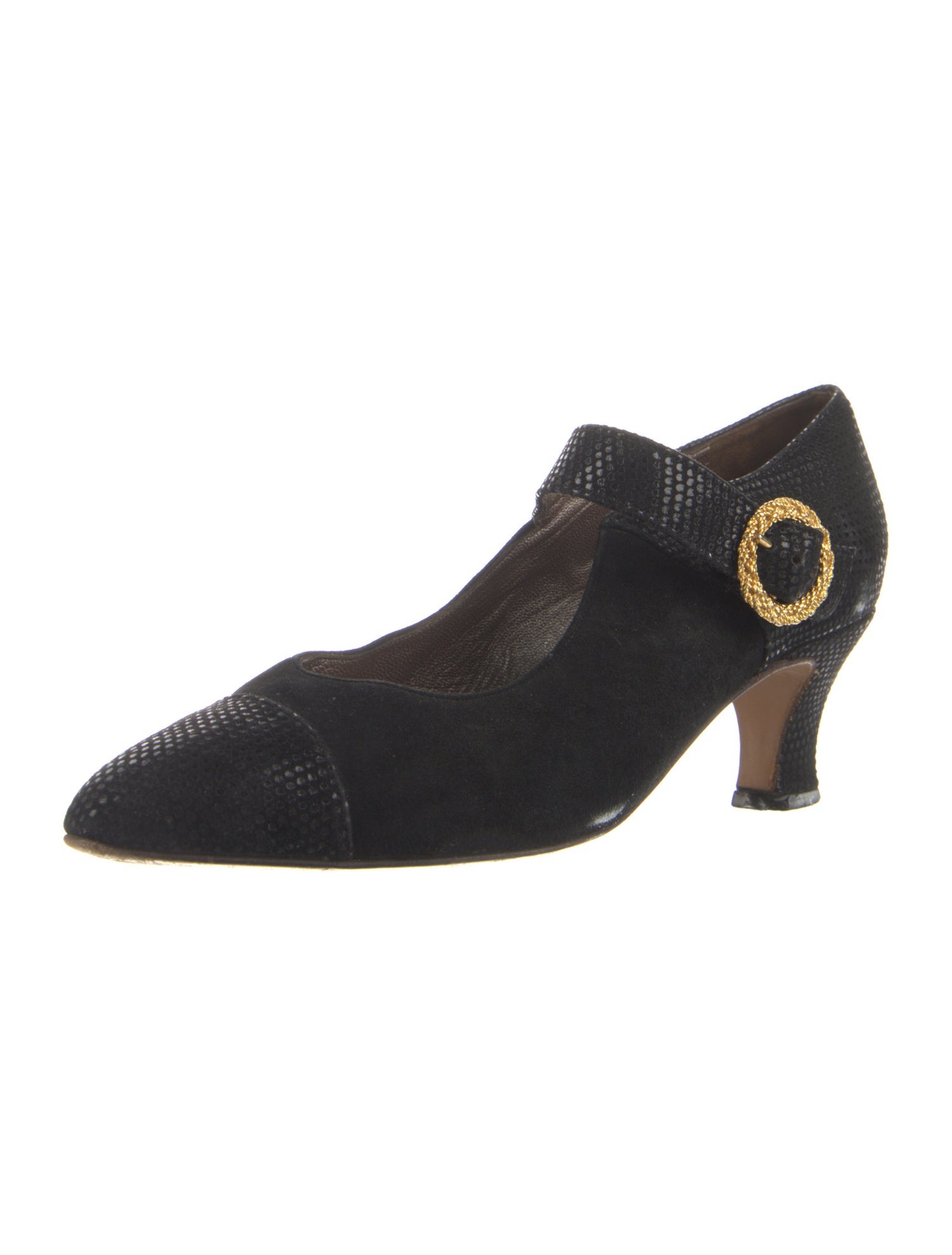 Bally Suede Pumps