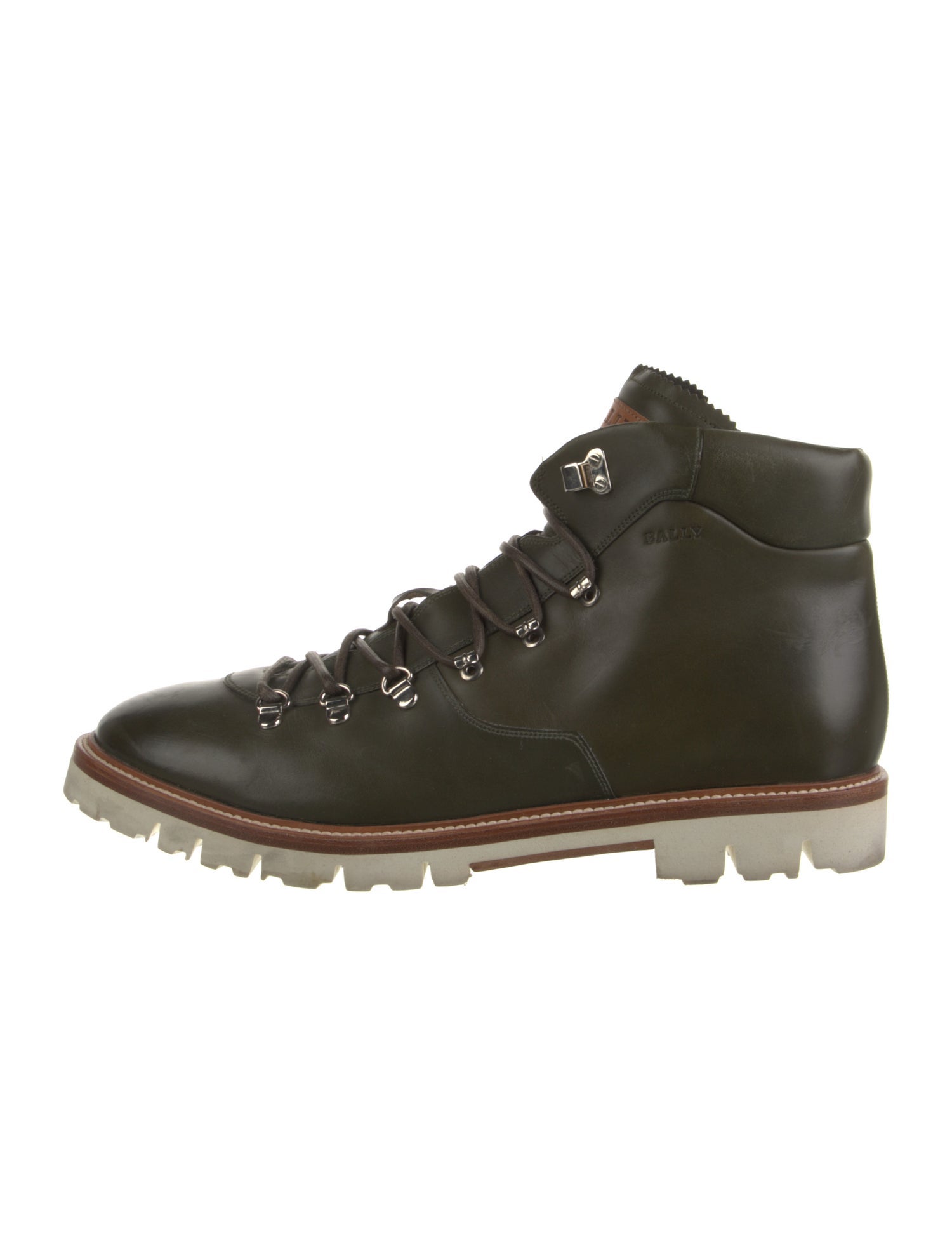 Bally Leather Hiking Boots