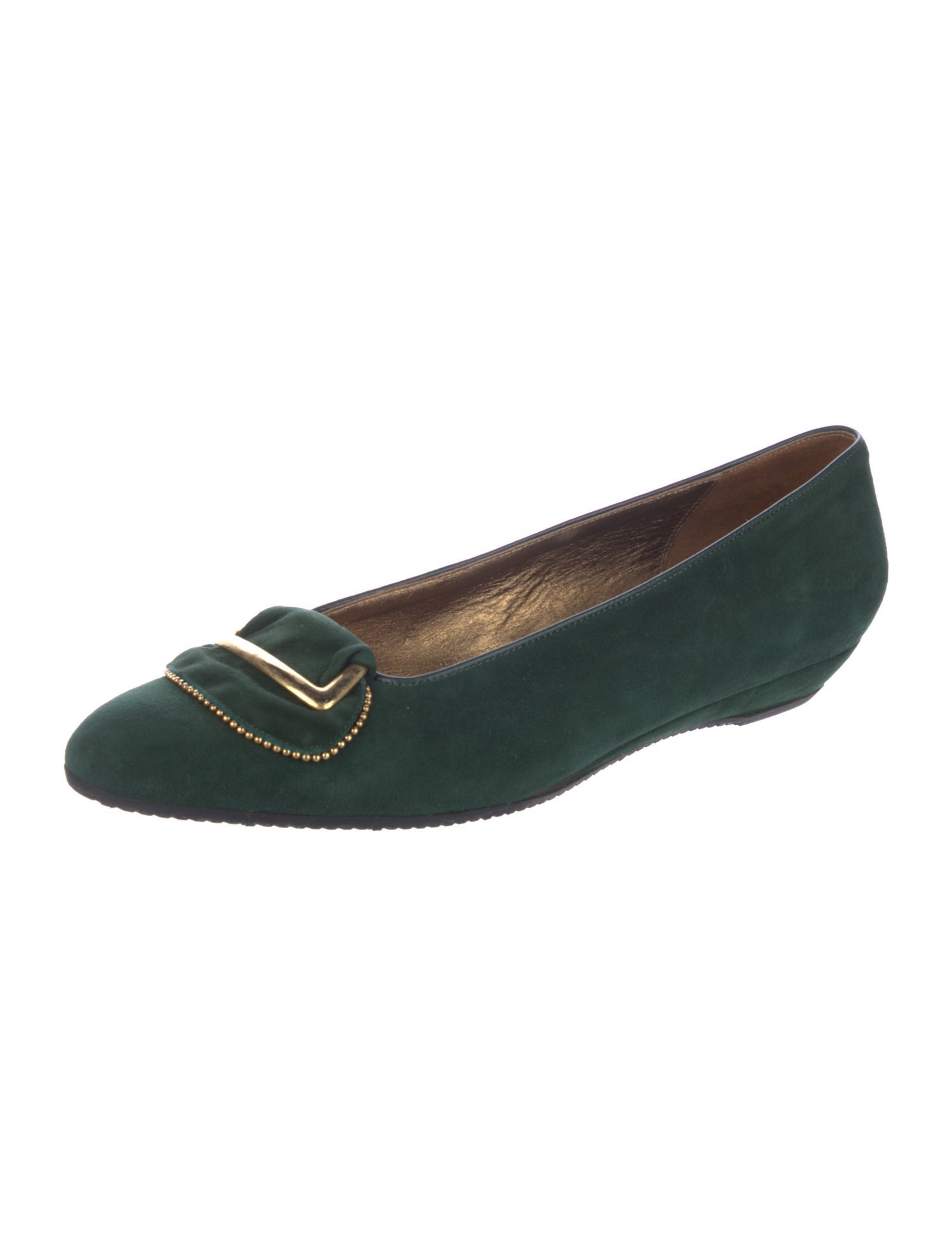 Bally Suede Flats