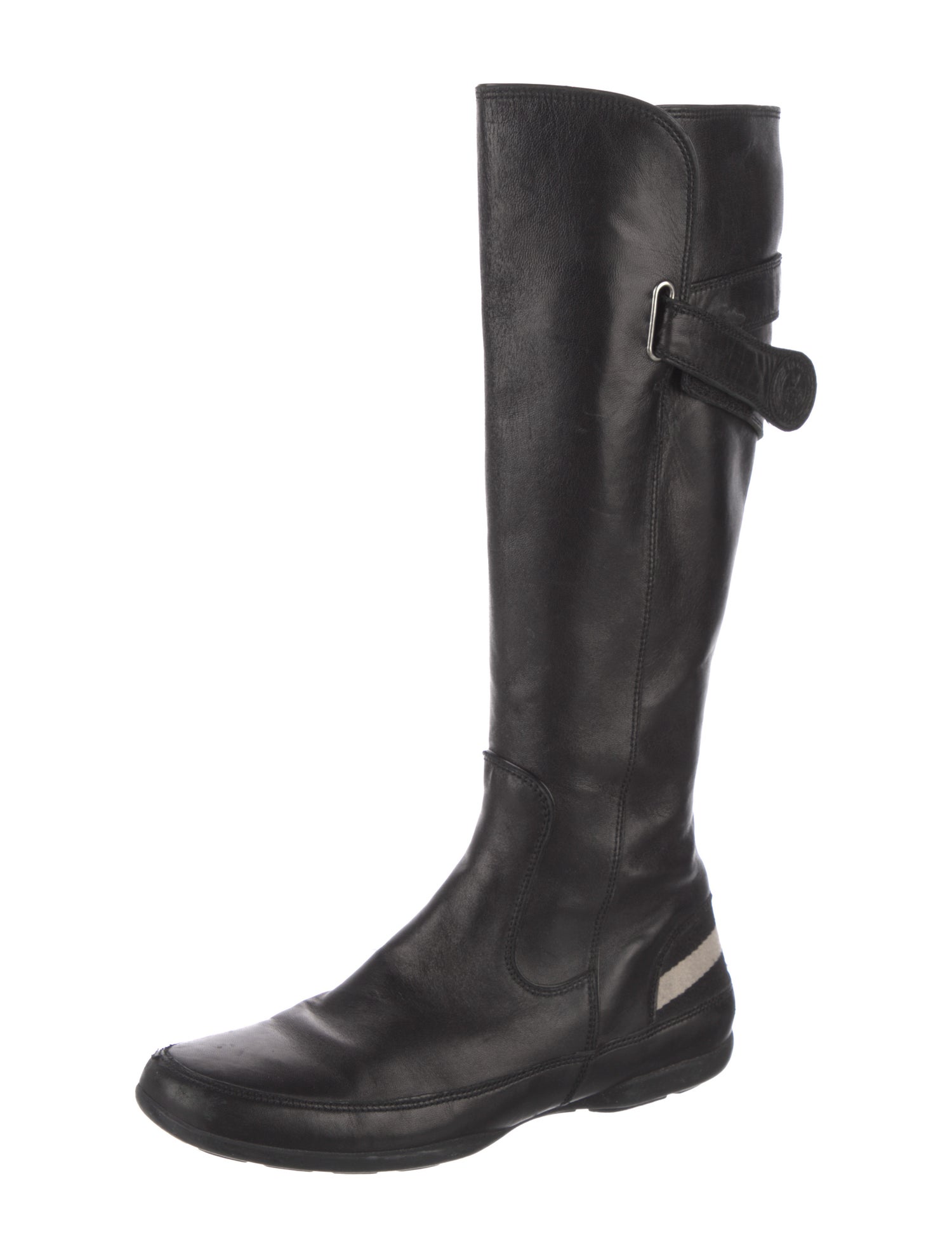 Bally Leather Riding Boots