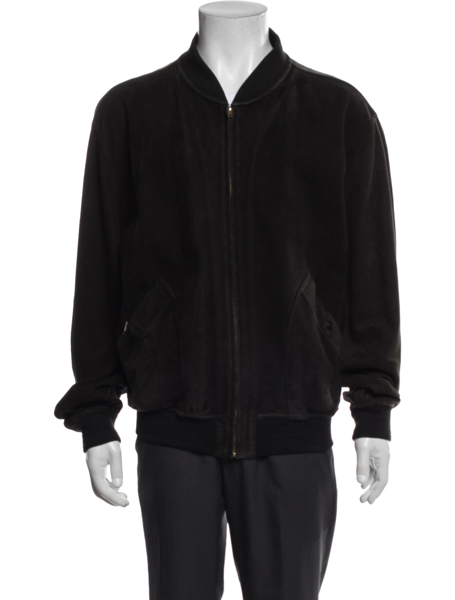 Bally Leather Bomber Jacket