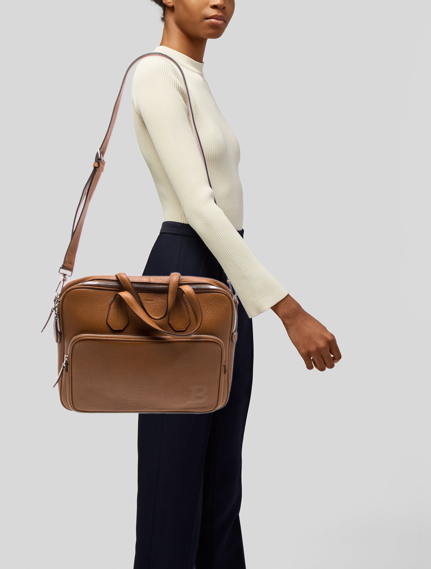 Bally Leather Briefcase