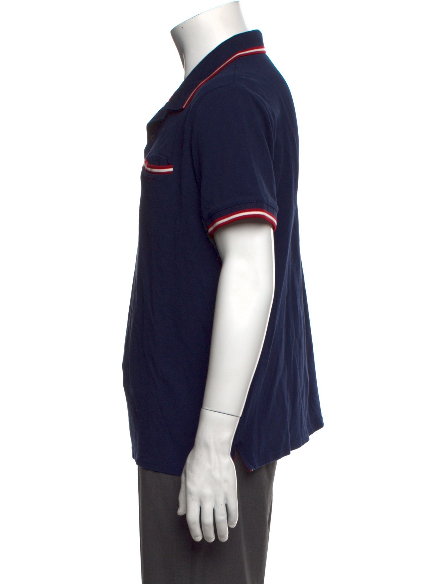 Bally Collar Short Sleeve Polo Shirt